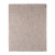 Wild West Wrap Baby Blanket. Beige textured rug on a white background