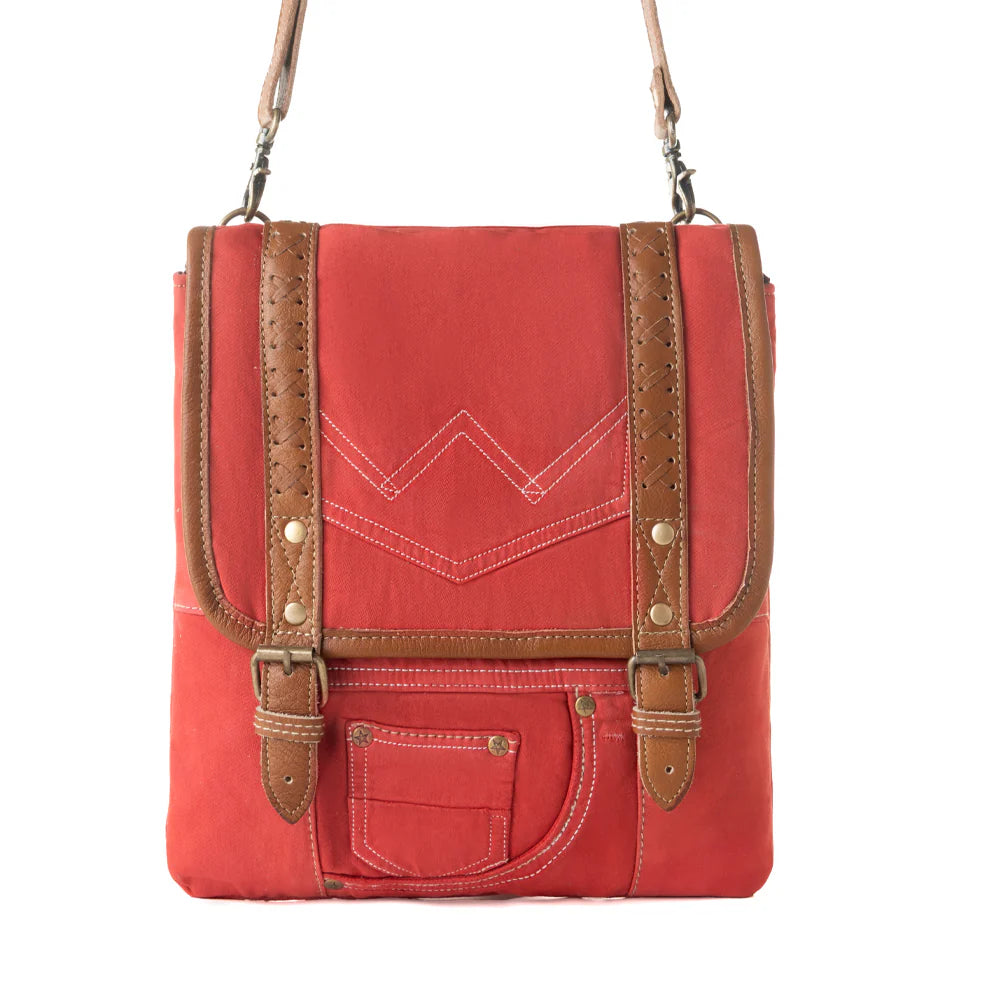 Dustrider Upcycled Canvas Vintage Style Concealed-Carry Bag