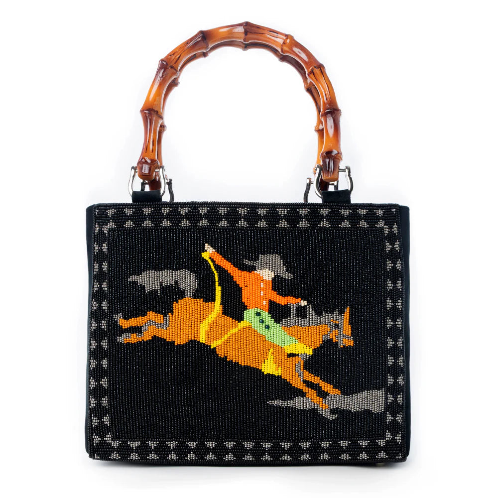 Eight Seconds Western Hand Beaded Bag
