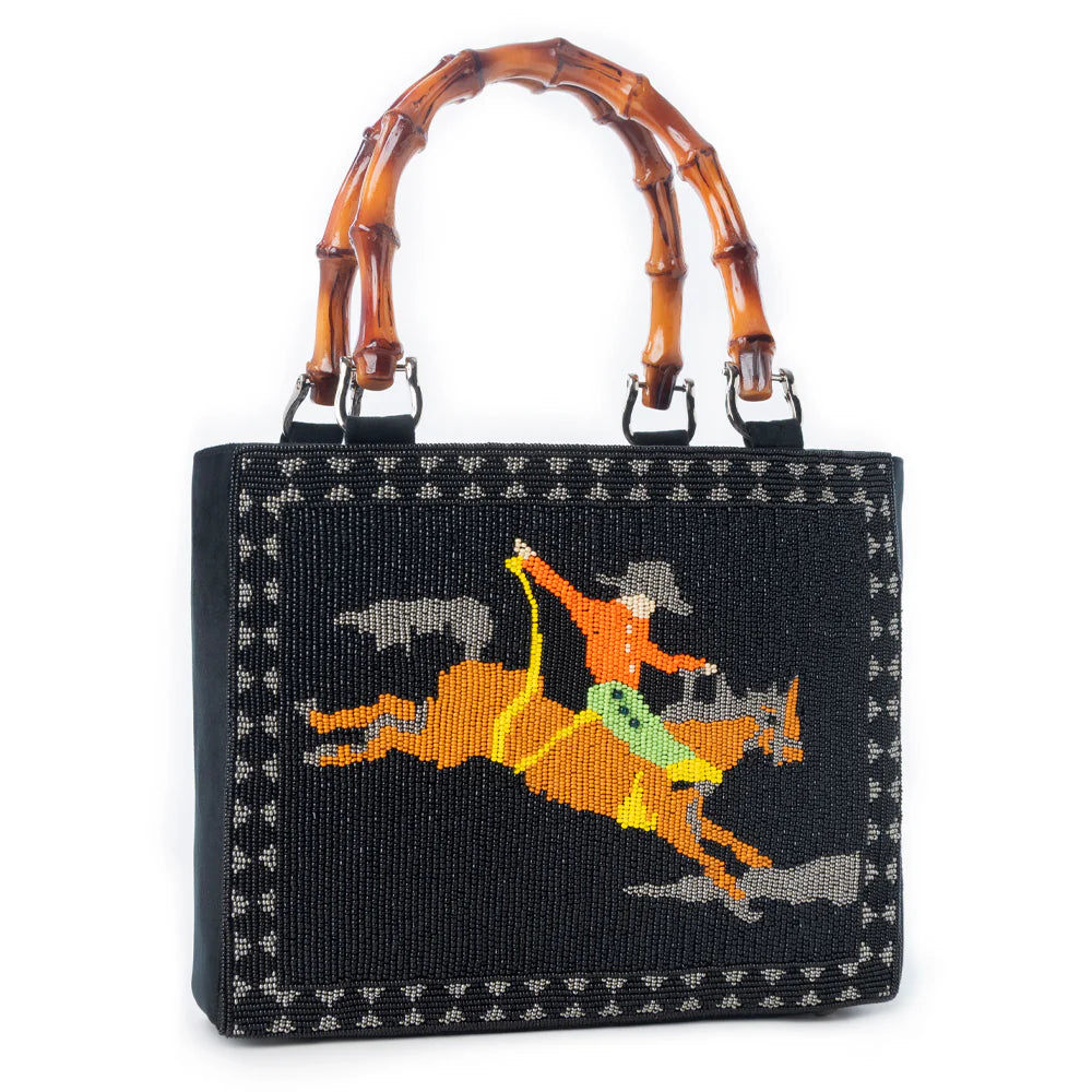 Eight Seconds Western Hand Beaded Bag