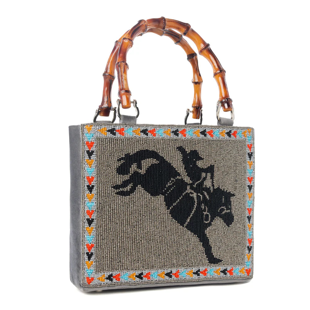 Free Rein Western Hand Beaded Bag