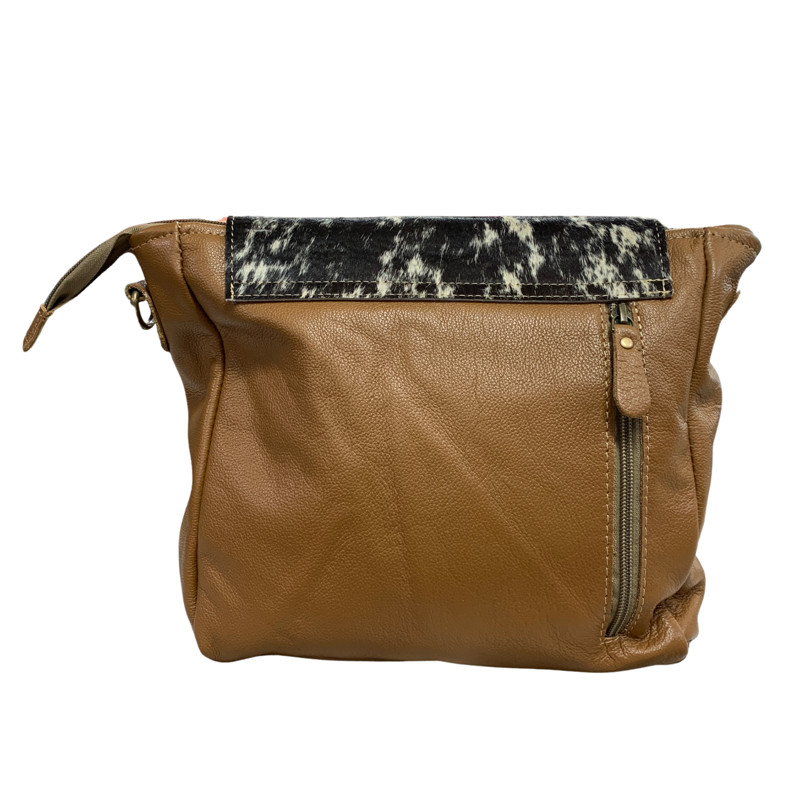 Myra Mangnifique Hairon Handtooled Leather Crossbody Bag