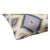 Minimal Aztec Cushion Cover. Decorative pillow with geometric pattern on a white background