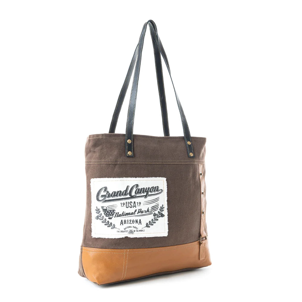 Myra National Park Vintage Look Tote Bag
