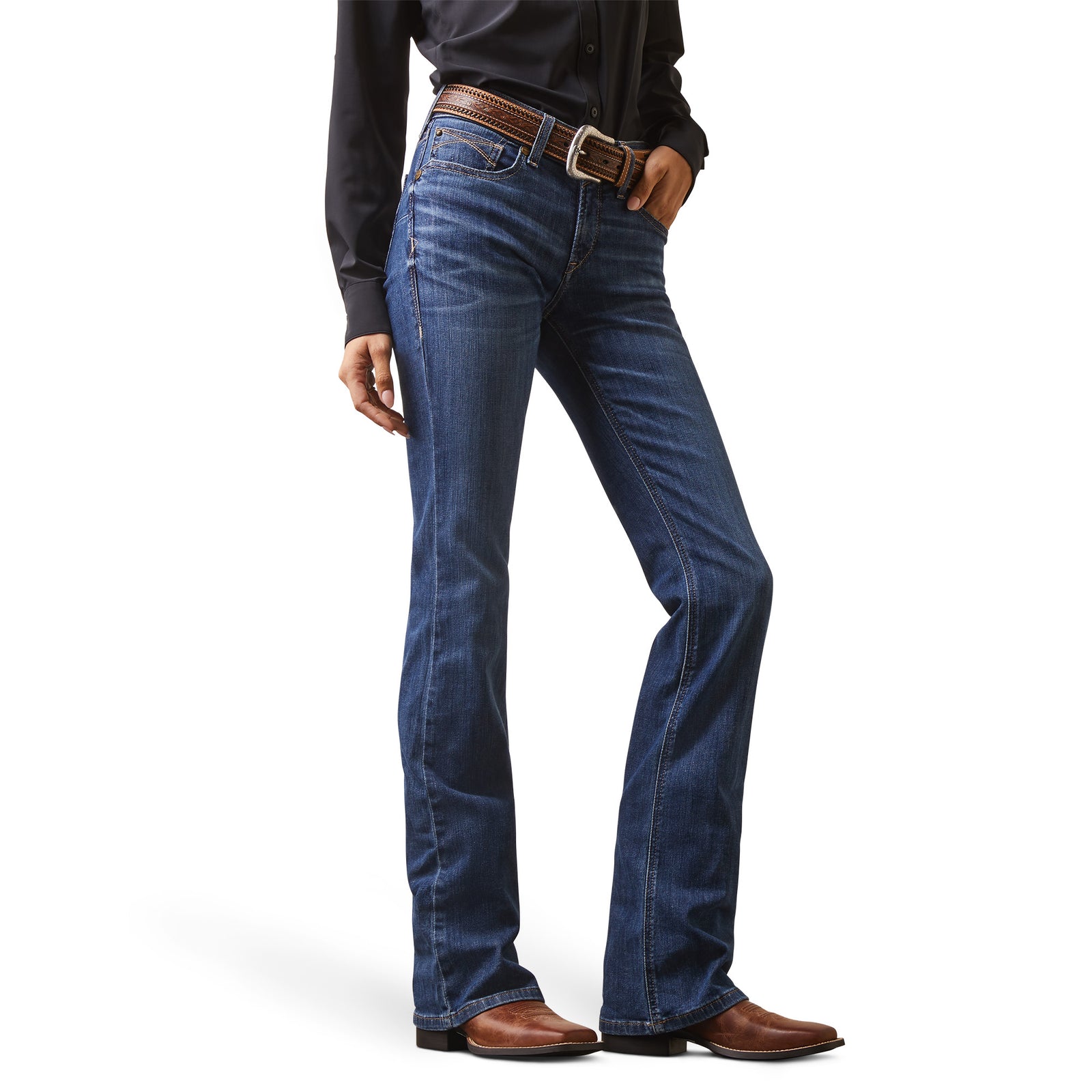 Ariat Women's Leila Perfect Rise Boot Cut Jean