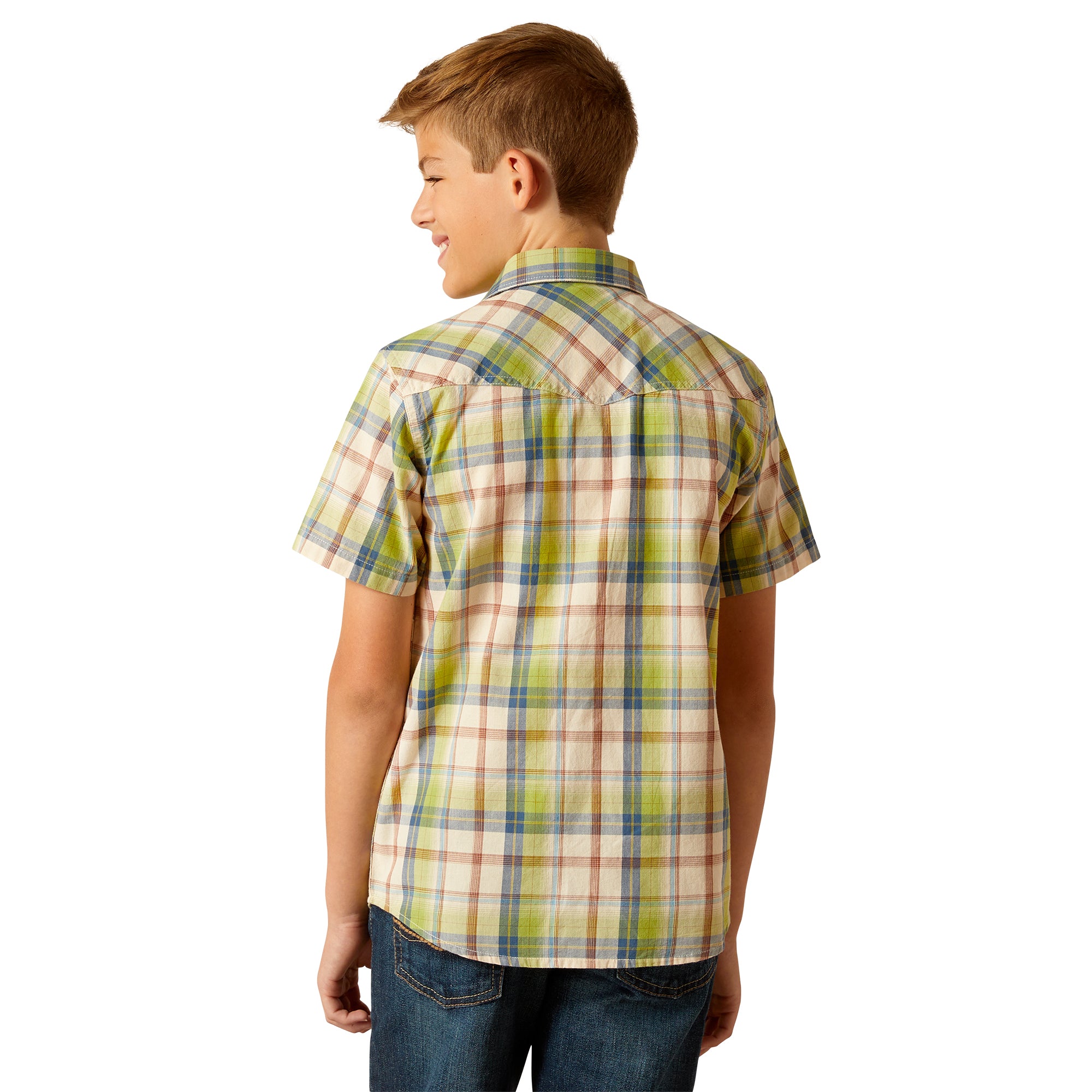 Ariat Boy's Hinston Retro Fit S/S Western Shirt
