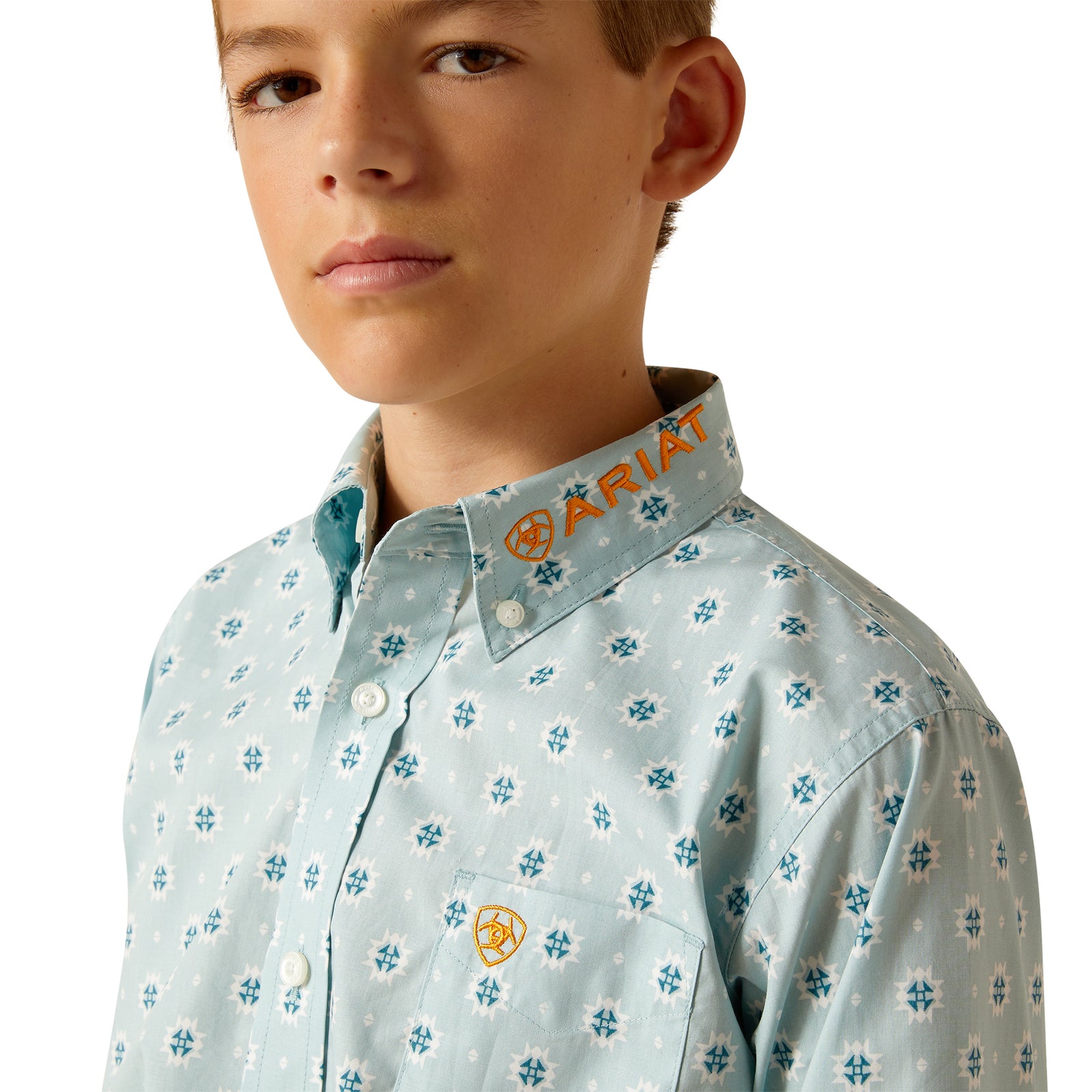 Ariat Boy's Team Colton Classic Fit L/S Shirt