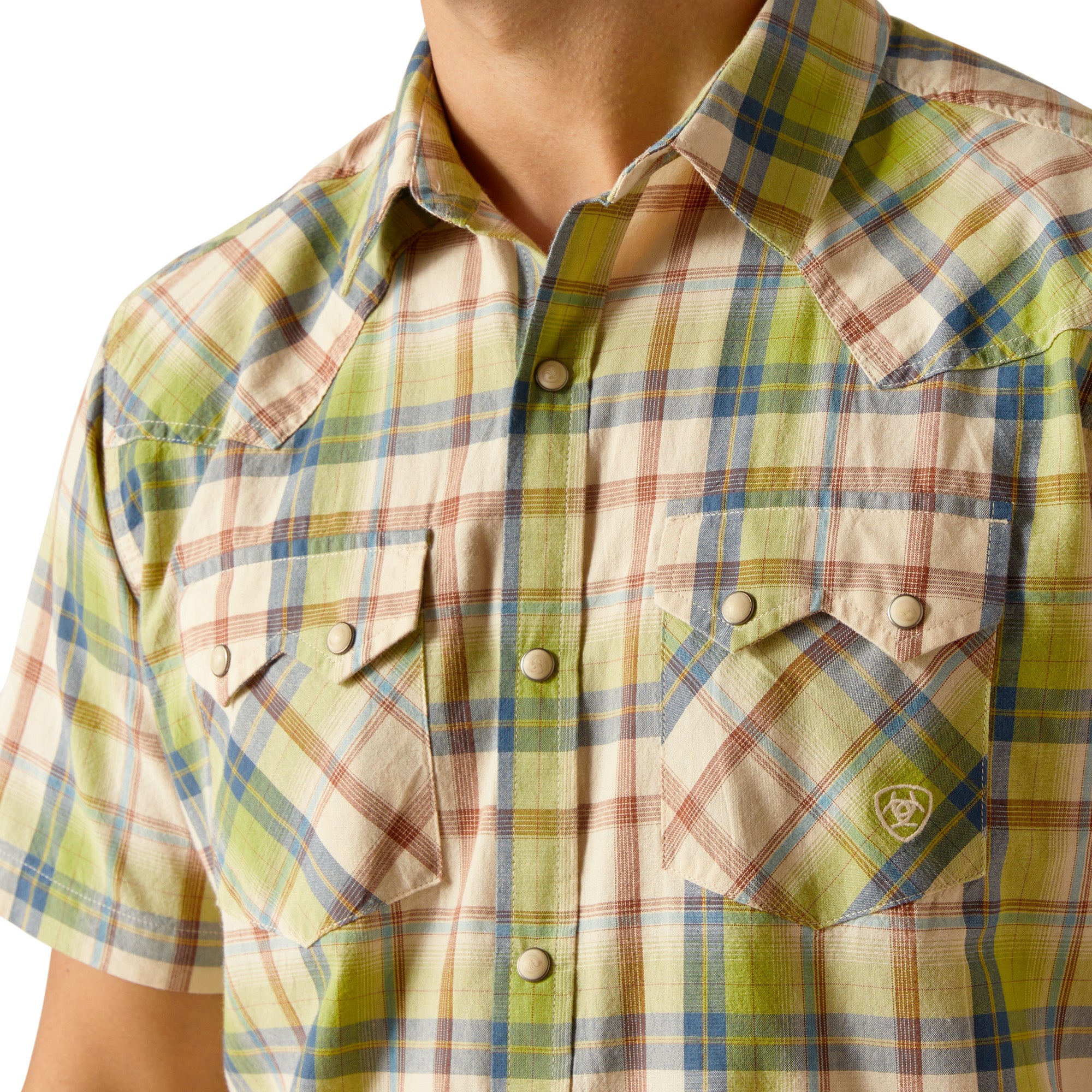 Ariat Men's Hinston Retro Snap S/S Shirt