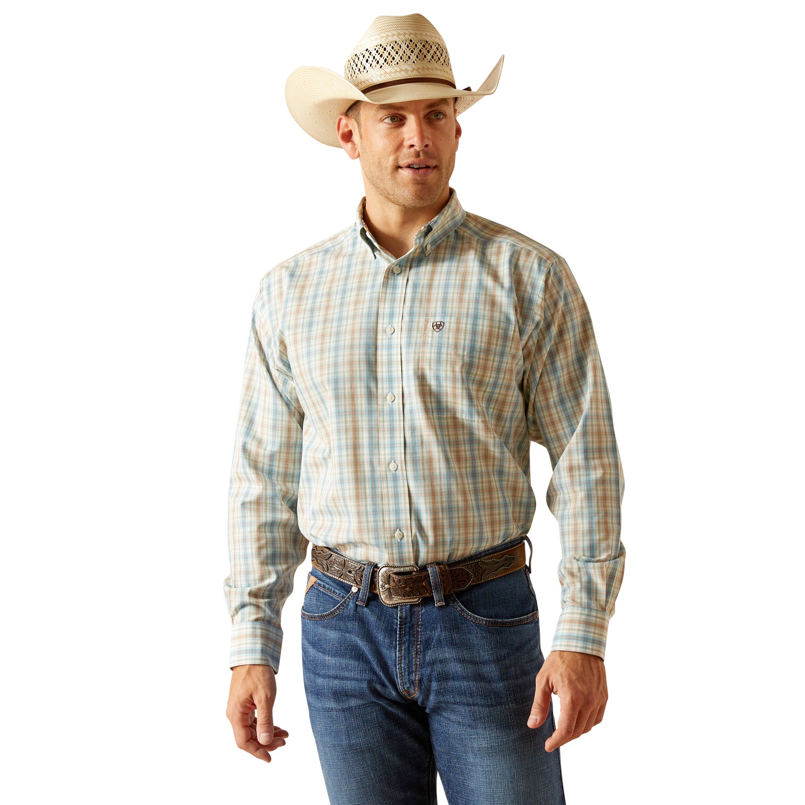 Ariat Men's Wrinkle Free Ivar Classic L/S Western Shirt