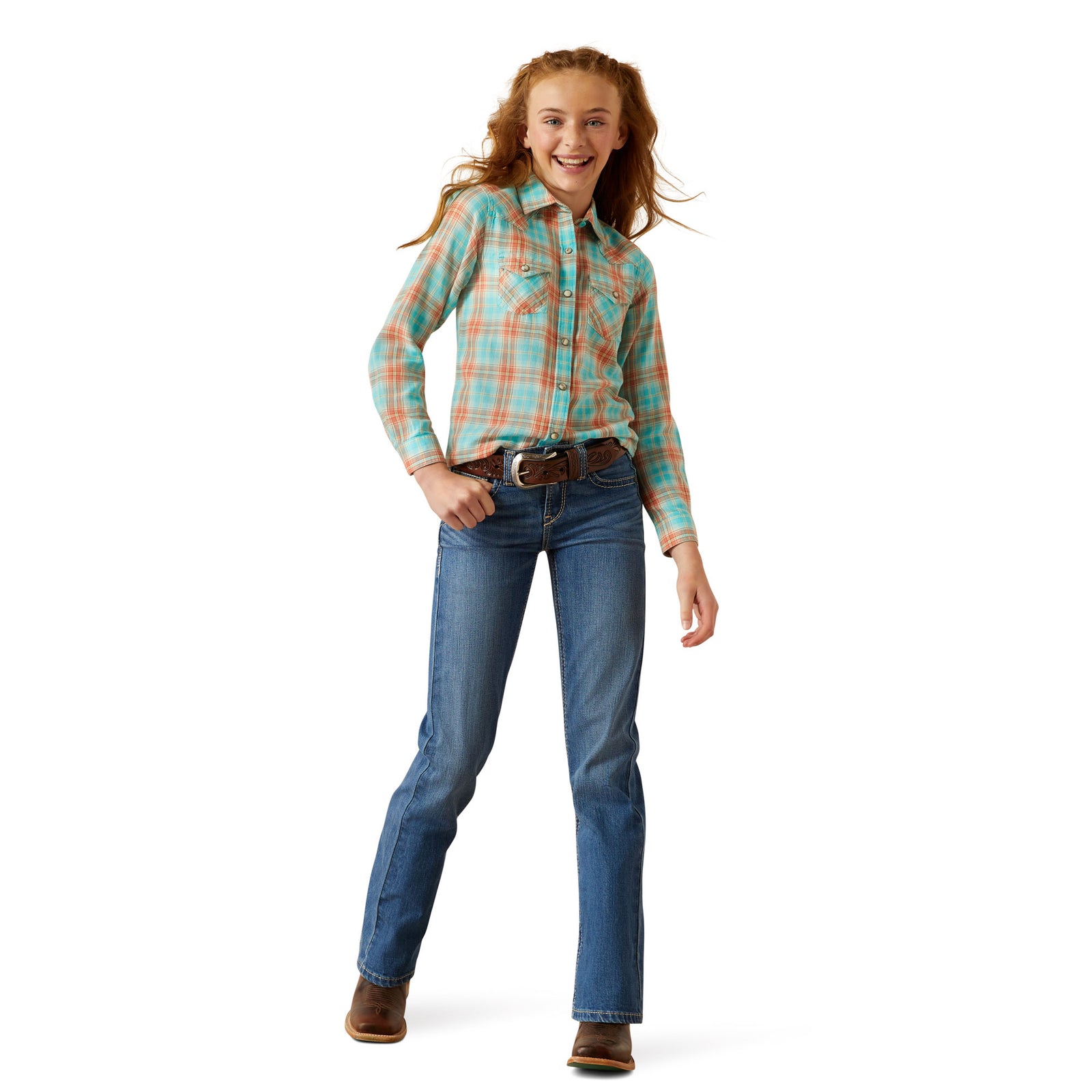 Ariat Girl's Edan Snap L/S Western Shirt