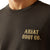 Ariat Men's Cowboy Cocky T-Shirt. Brown t-shirt with 'Ariat Boot Co.' text on a plain background