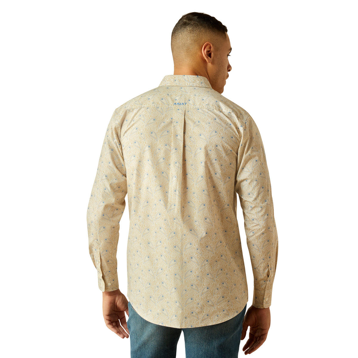 Ariat Men's Team Alder Fitted L/S Fitted Shirt
