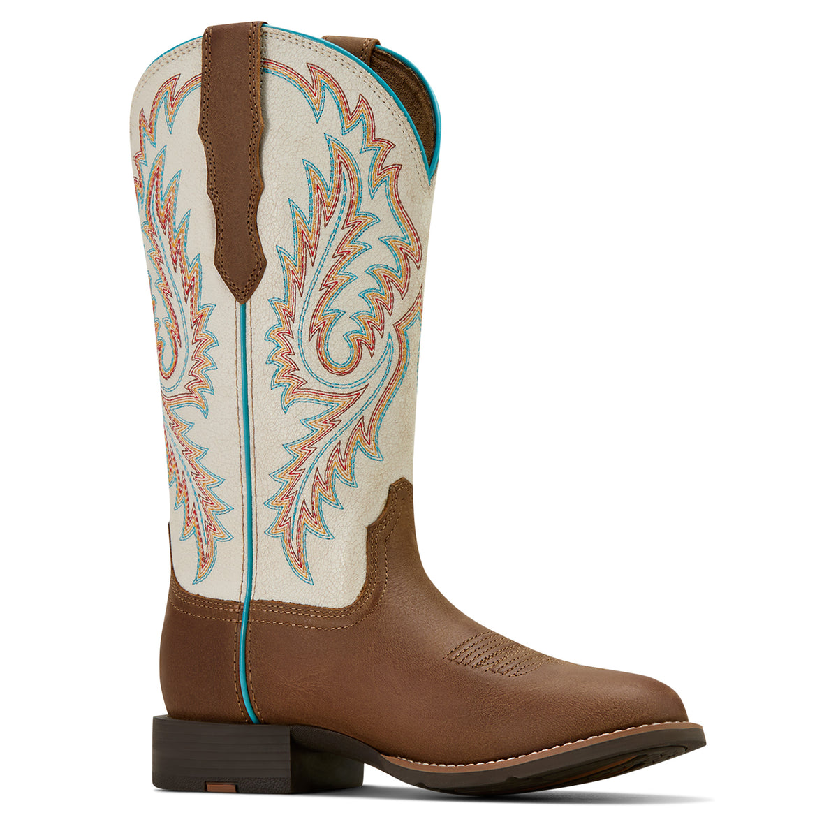 Ariat Women's Round Up W Toe StretchFit Western Boot