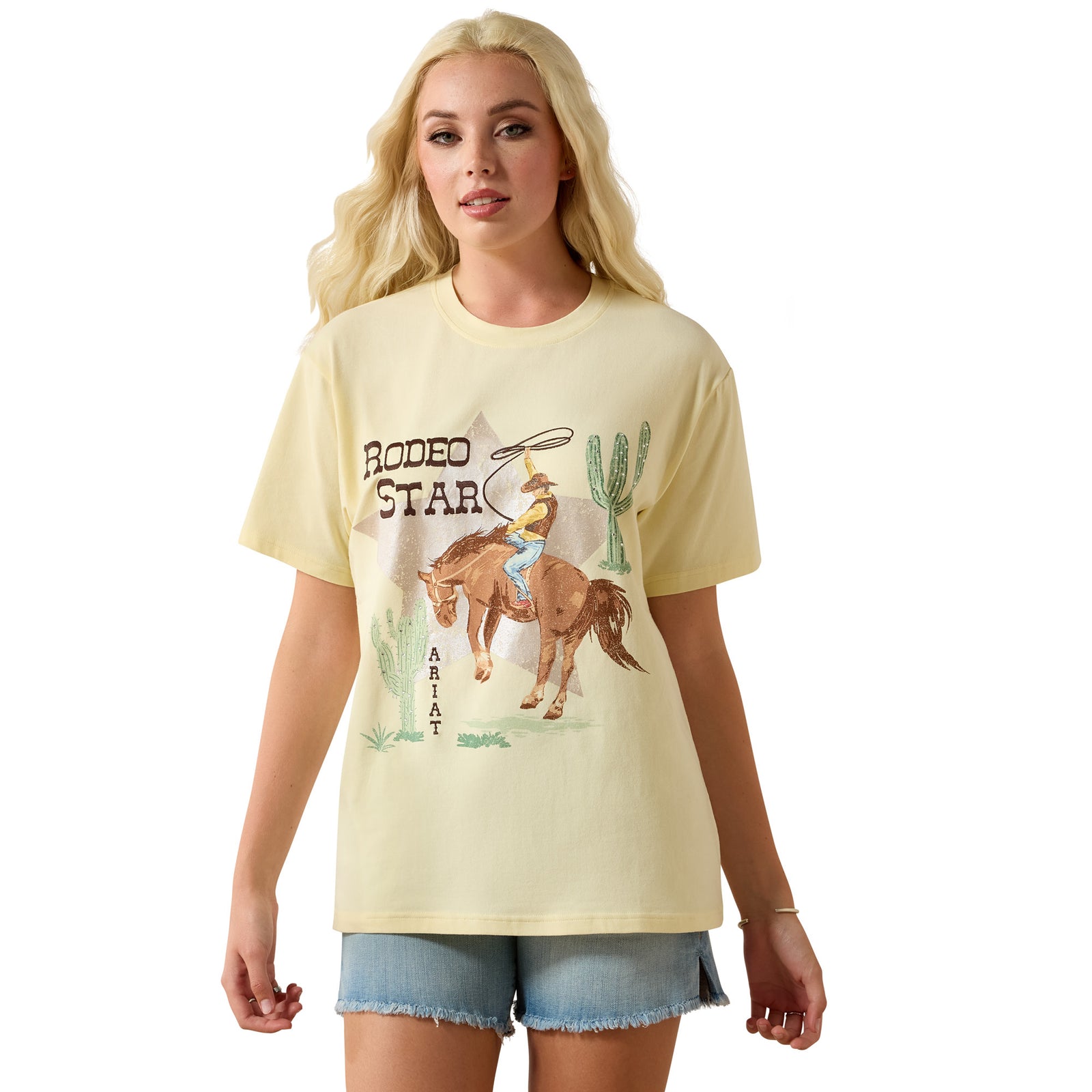 Ariat Women's Rodeo Star Boyfriends T-Shirt
