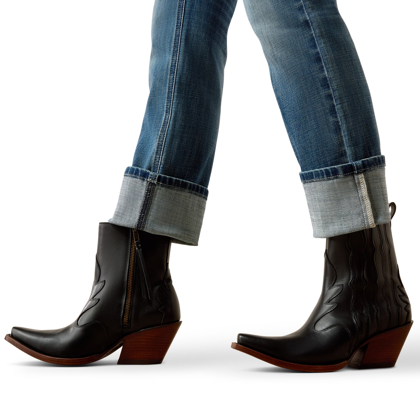 Ariat Women's Silvie Perfect Rise Straight Leg Crop Jeans
