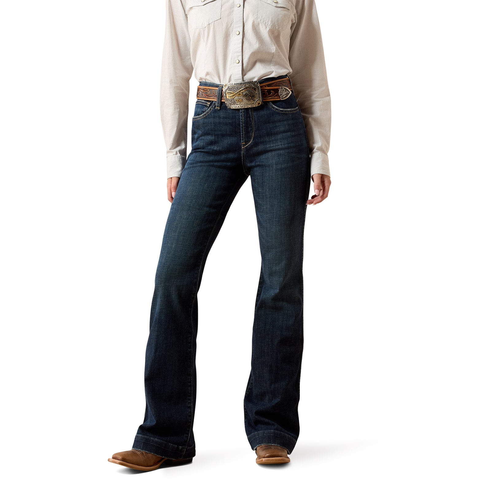 Ariat Women's High Rise Vivienne Slim Trouser Jeans