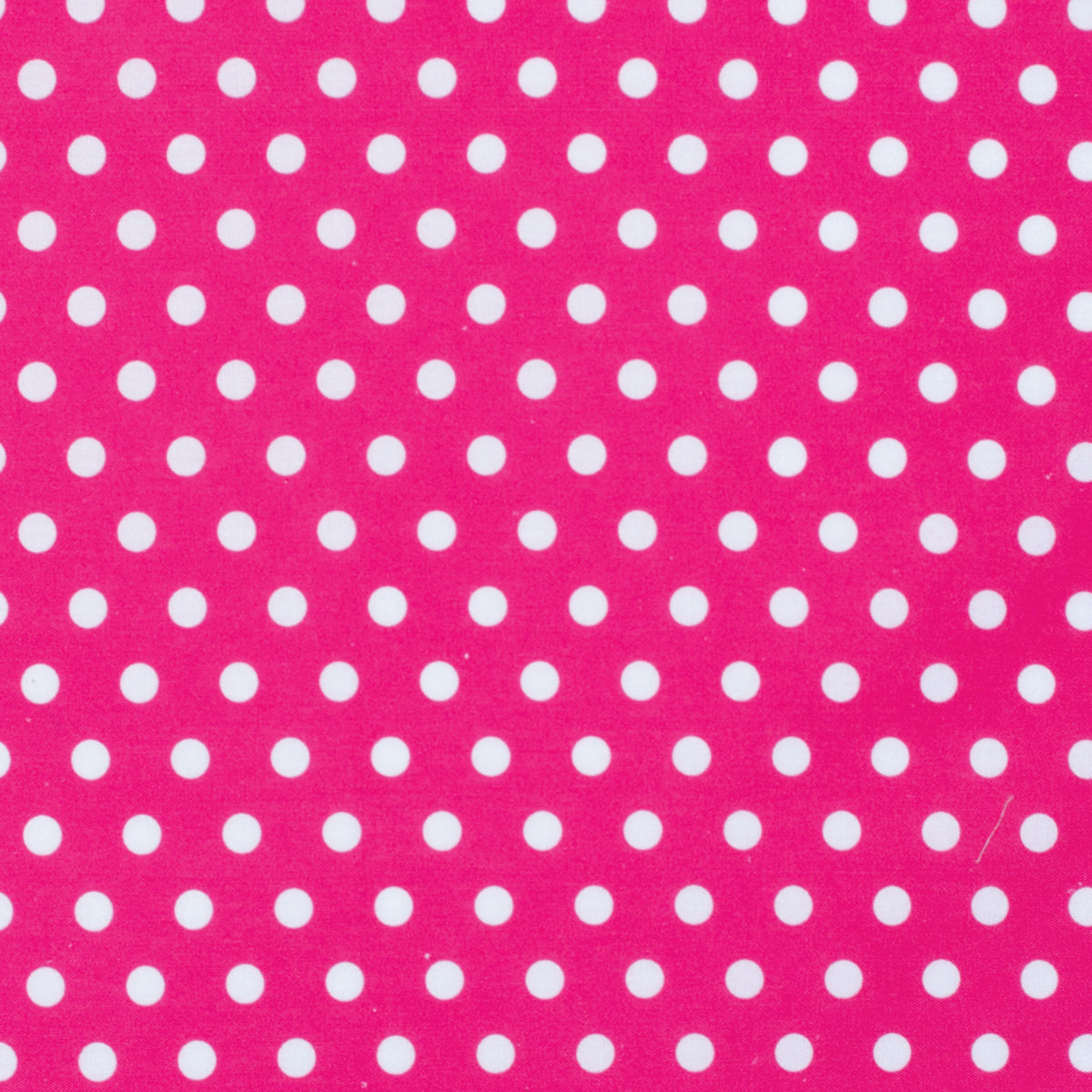 Pink background with white polka dots