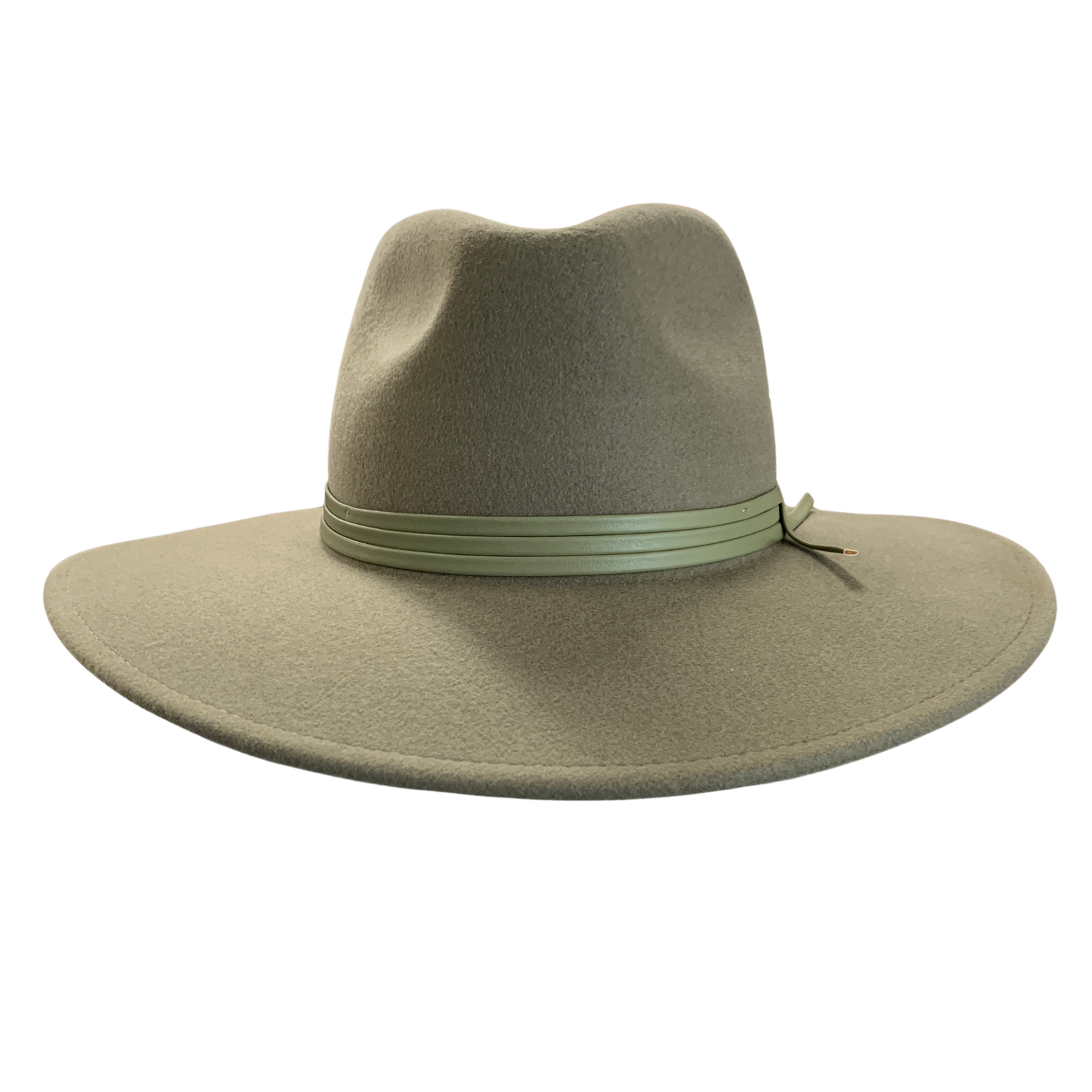 Sundaise Tessa Wool Panama Stracked Trim Hat