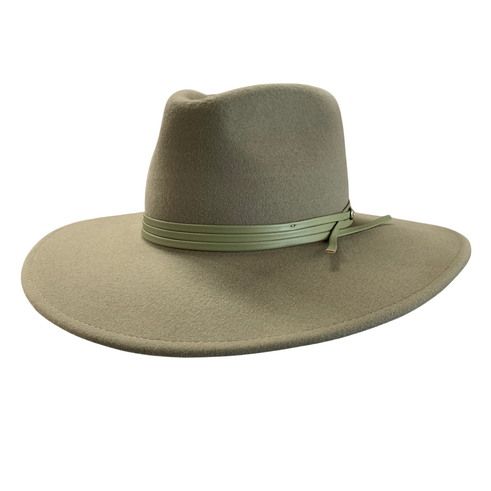 Sundaise Tessa Wool Panama Stracked Trim Hat