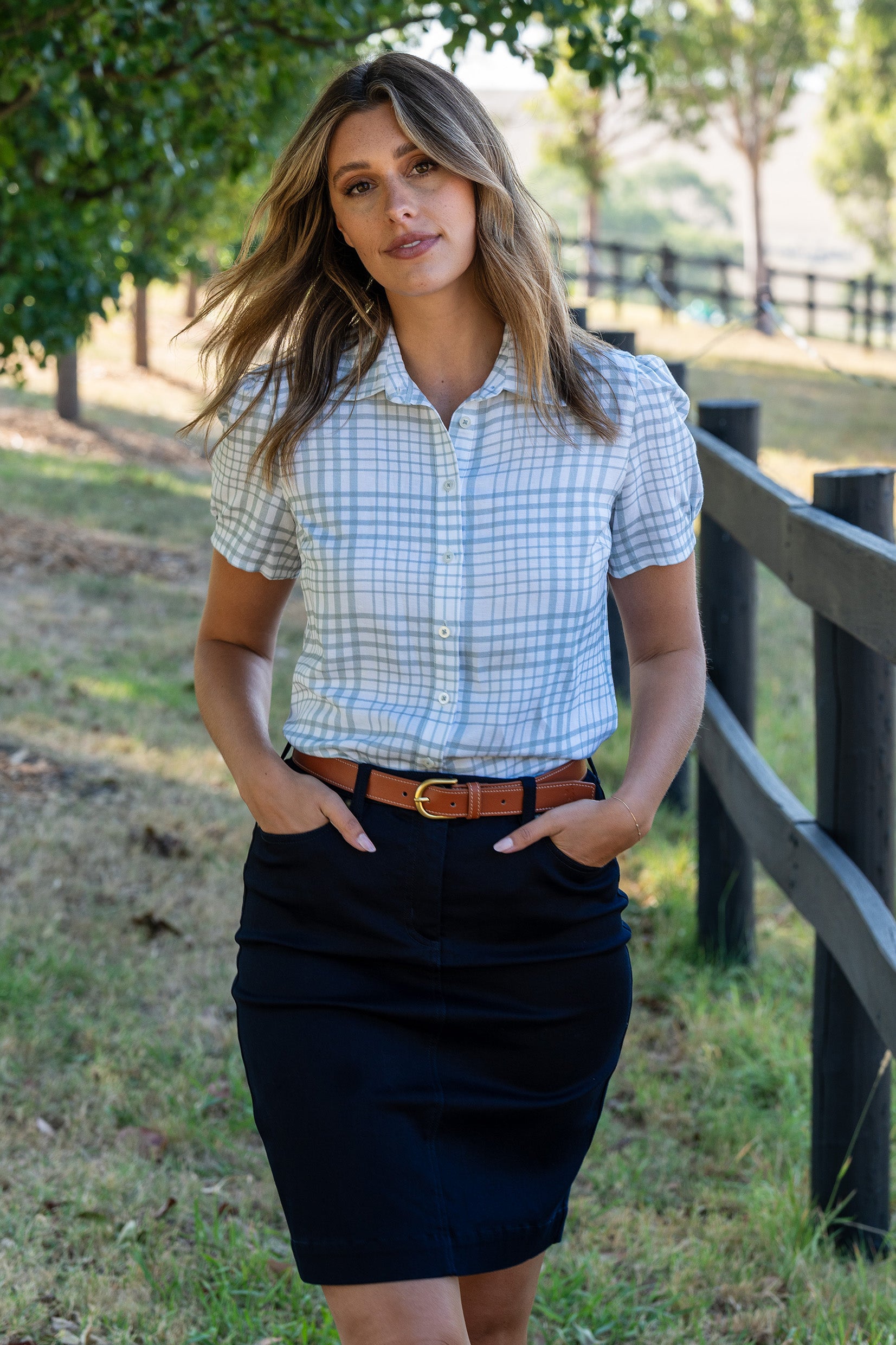 Thomas Cook Women's Blake Linen S/S Shirt