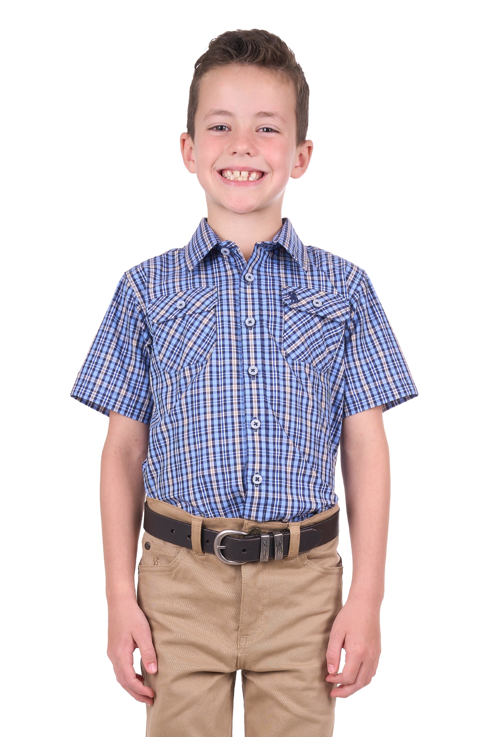Thomas Cook Boy's Gus 2 Pocket S/S Shirt