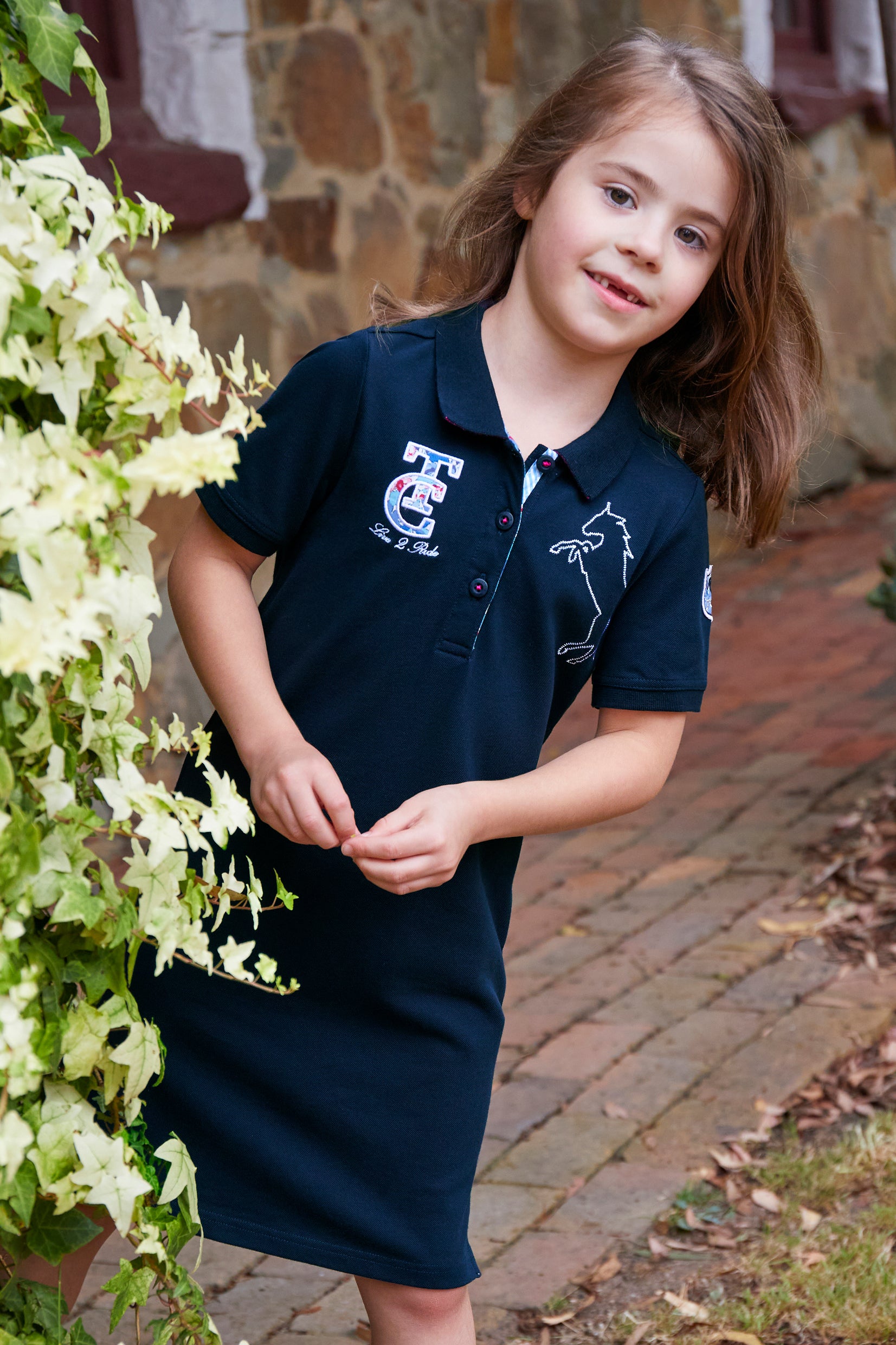 Thomas Cook Girl's Luna S/S Polo Dress