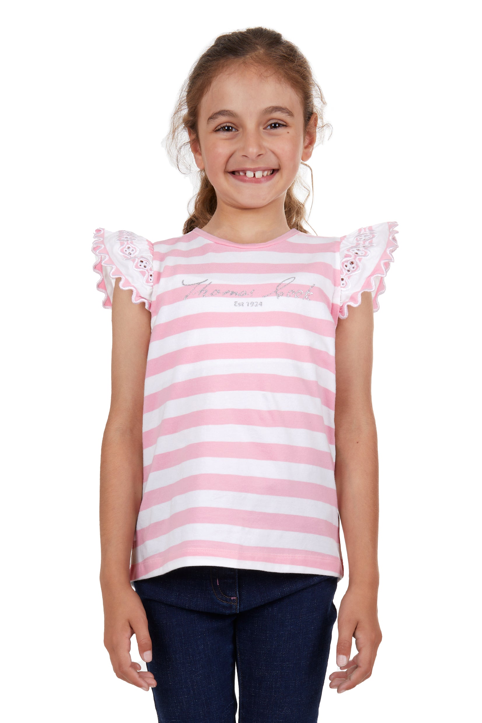 Thomas Cook Girl's Eva S/S Flutter T-Shirt