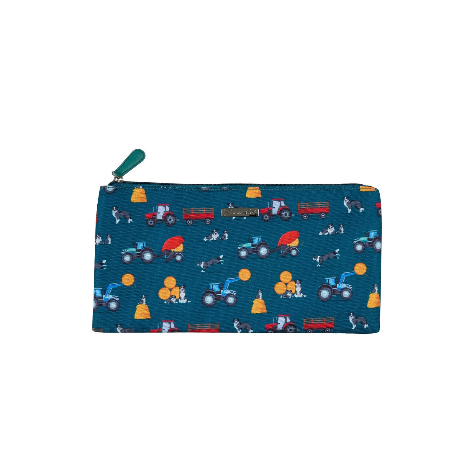 Thomas Cook Boy's Rory Pencil Case. Pencil case with vehicle pattern on a white background