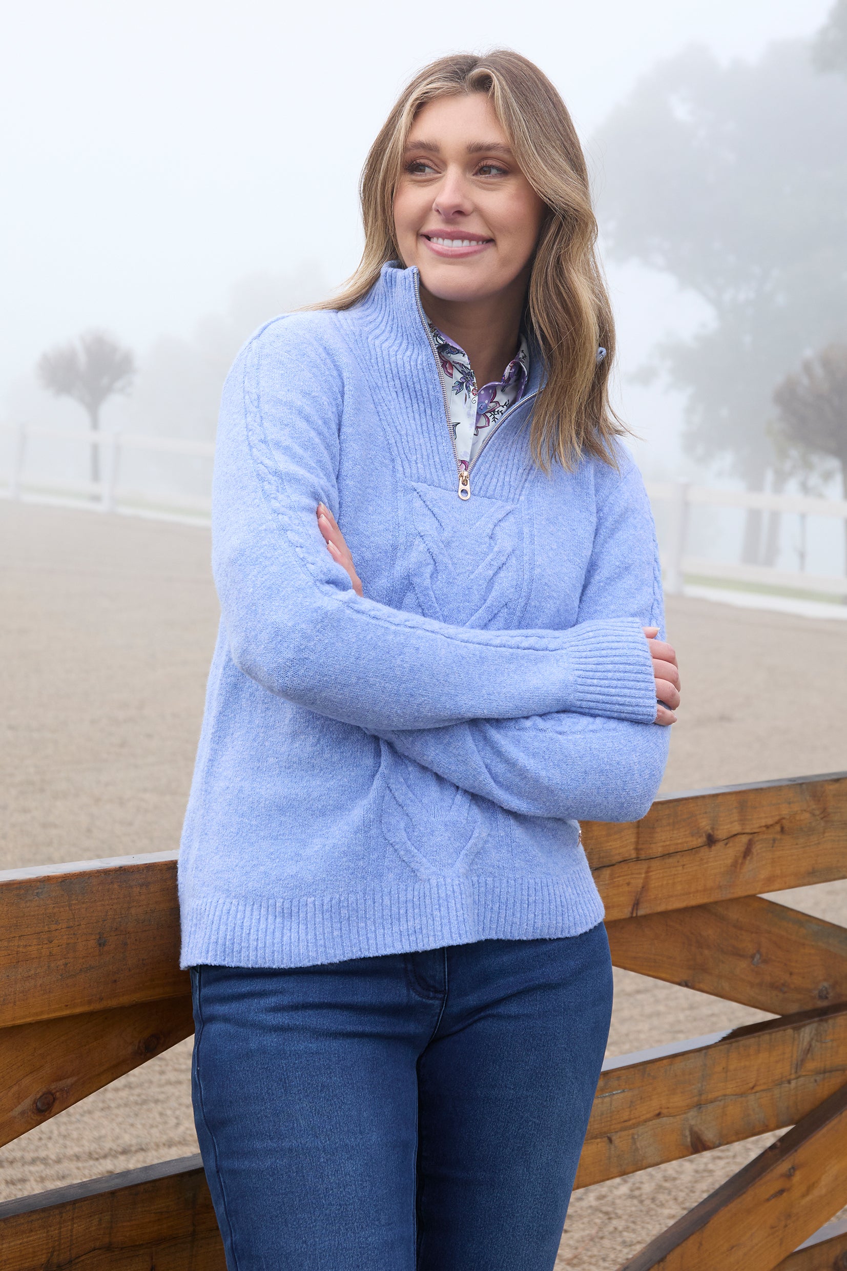 Thomas Cook Women's Clara 1/4 Zip Jumper