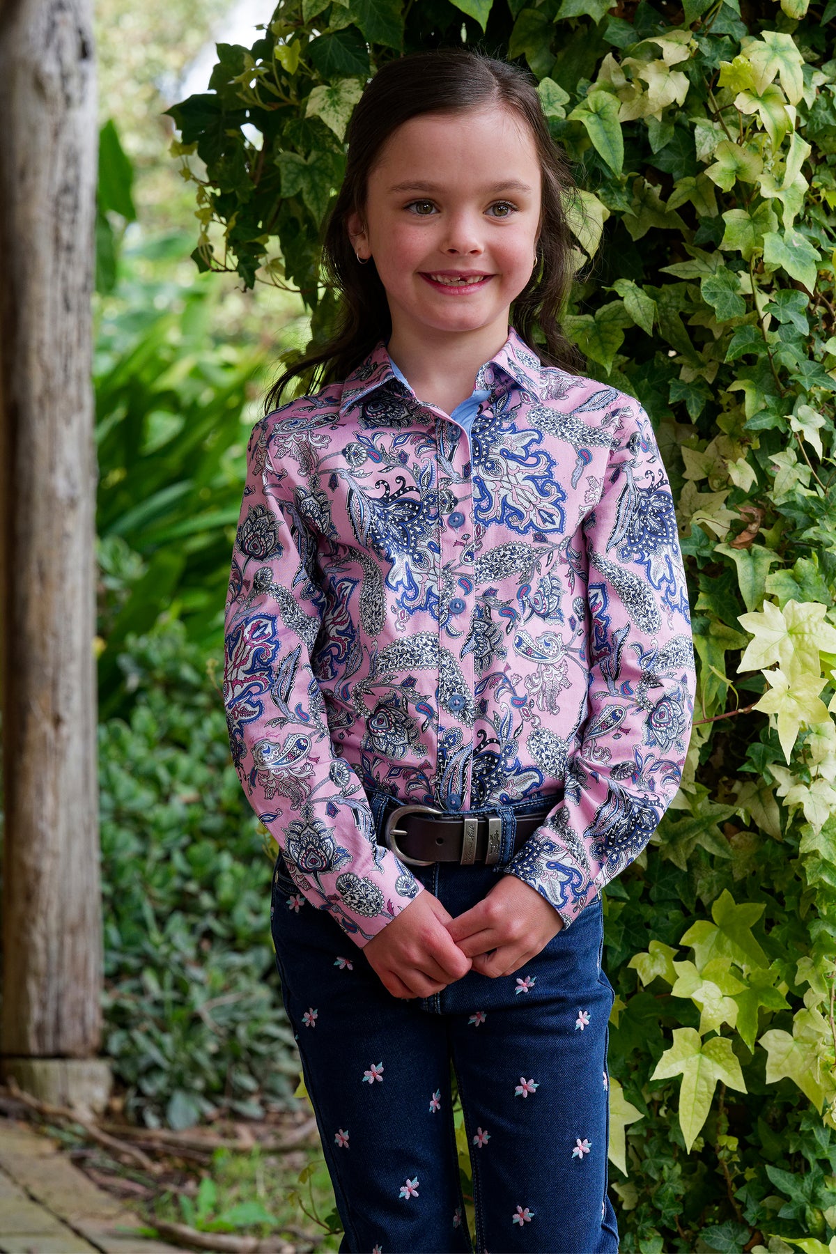 Thomas Cook Girl's Cindy L/S Western Shirt