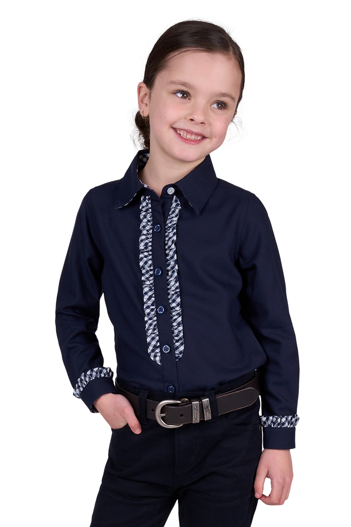 Thomas Cook Girl's Ashley L/S Western Shirt