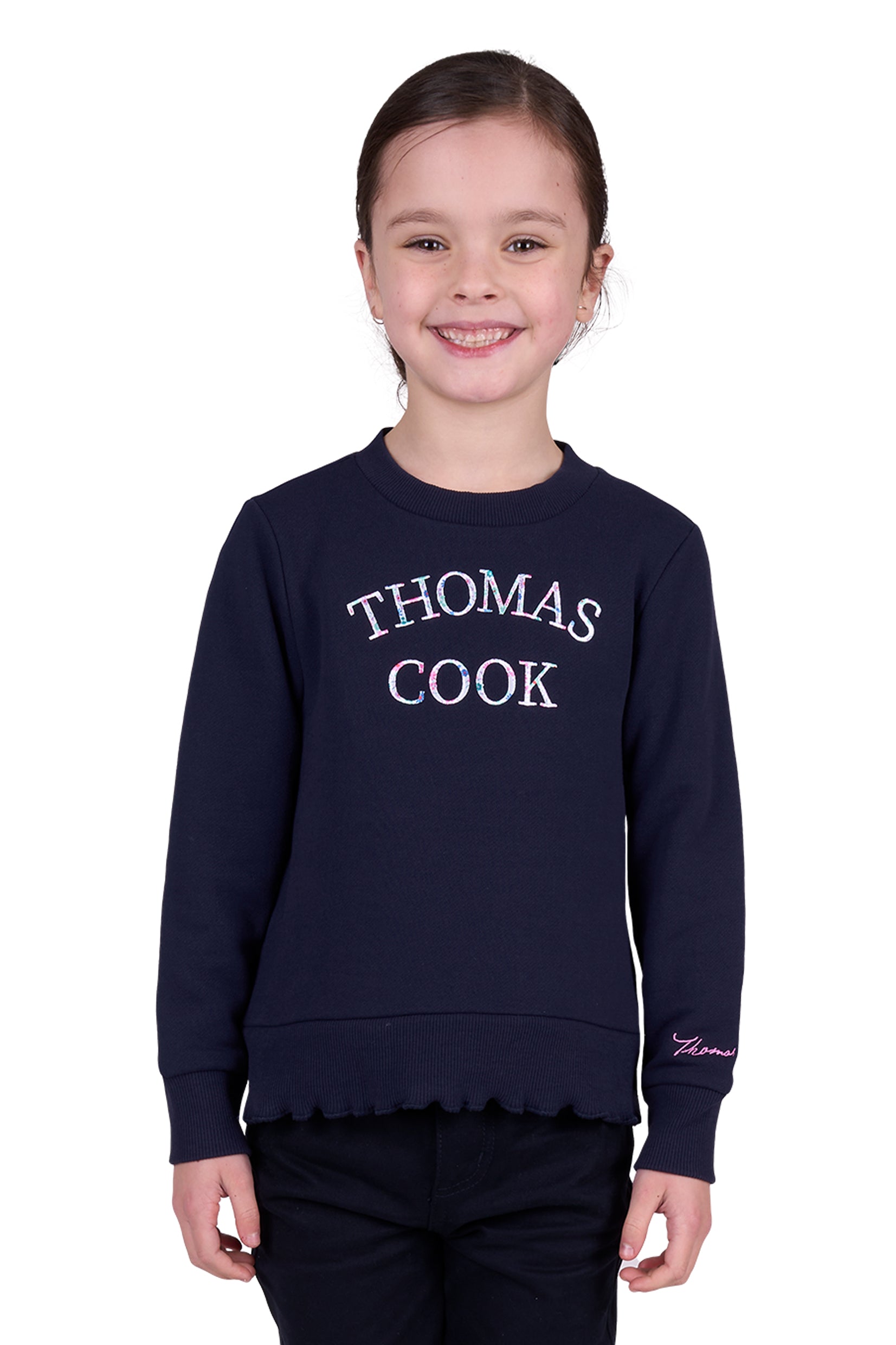 Thomas Cook Girl's Zoe Crew Sweater
