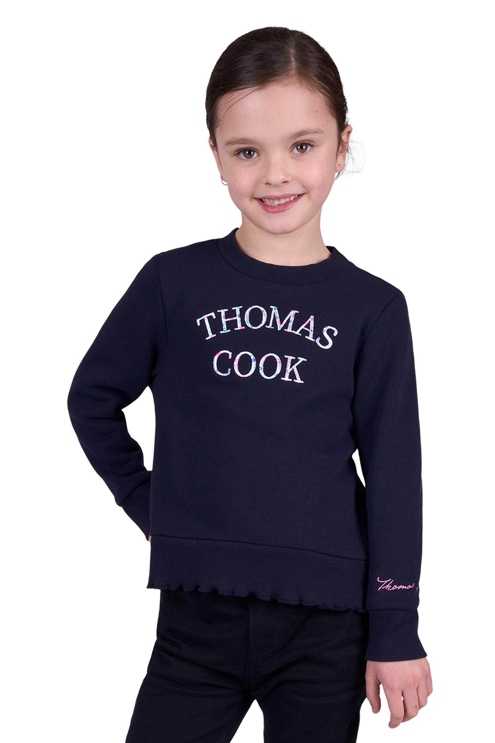 Thomas Cook Girl's Zoe Crew Sweater