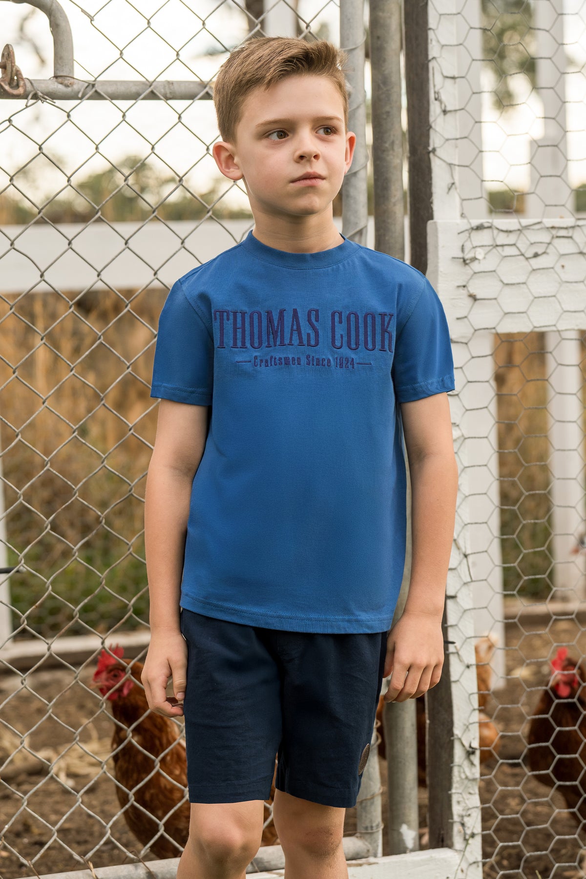Thomas Cook Boy's Nathan Short Sleeve Tee