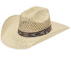 Twister Women's Pinch Front Straw Cowboy Hat