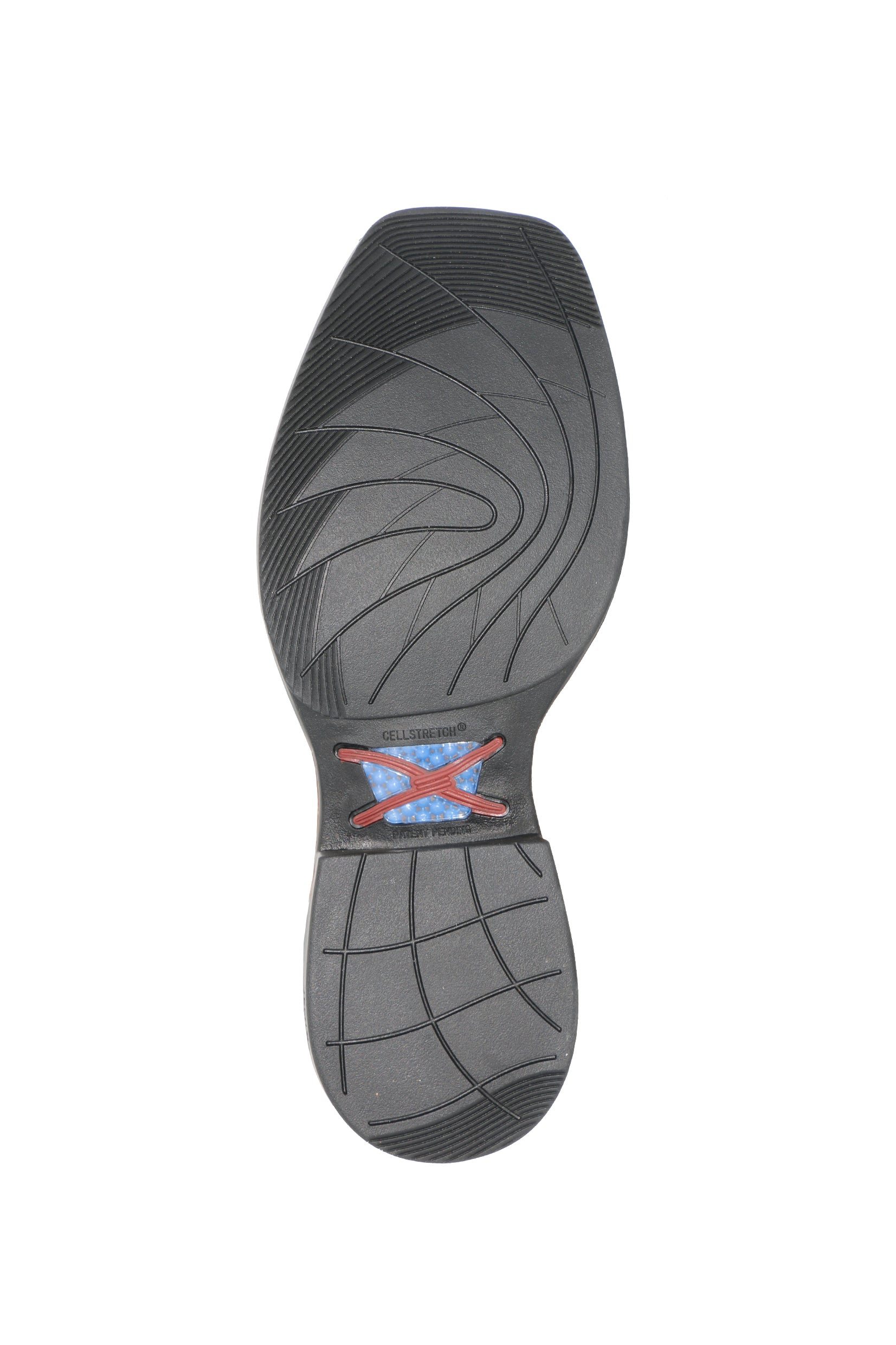 Twisted X Men's 5" Tech X1 Chelsea Boot. Brown leather boot on a white background