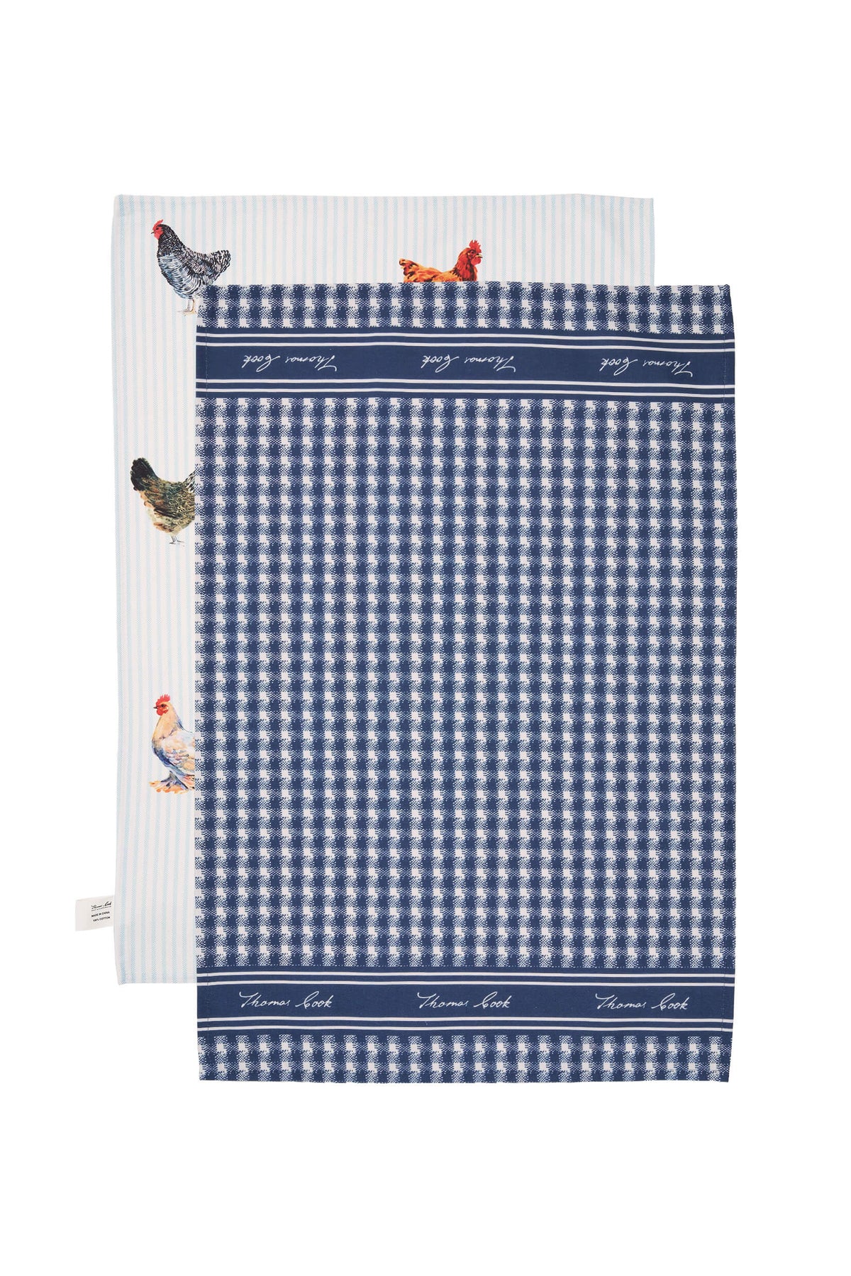 Thomas Cook Chickens Tea Towel 2 Pack