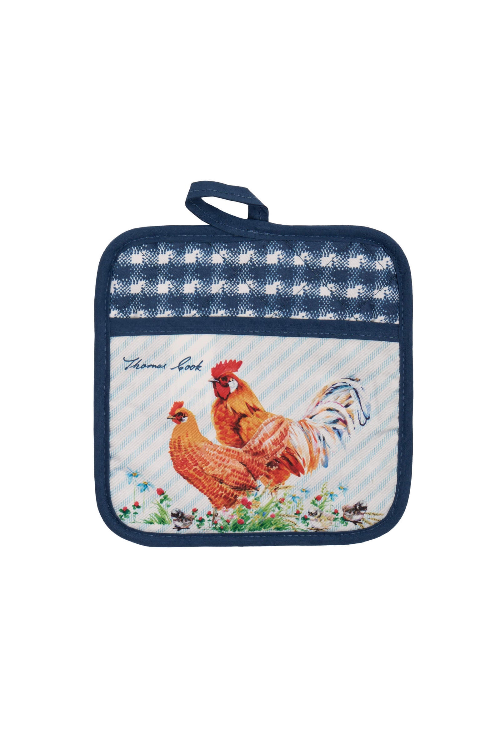 Thomas Cook Chickens Oven Mitt & Pot Holder