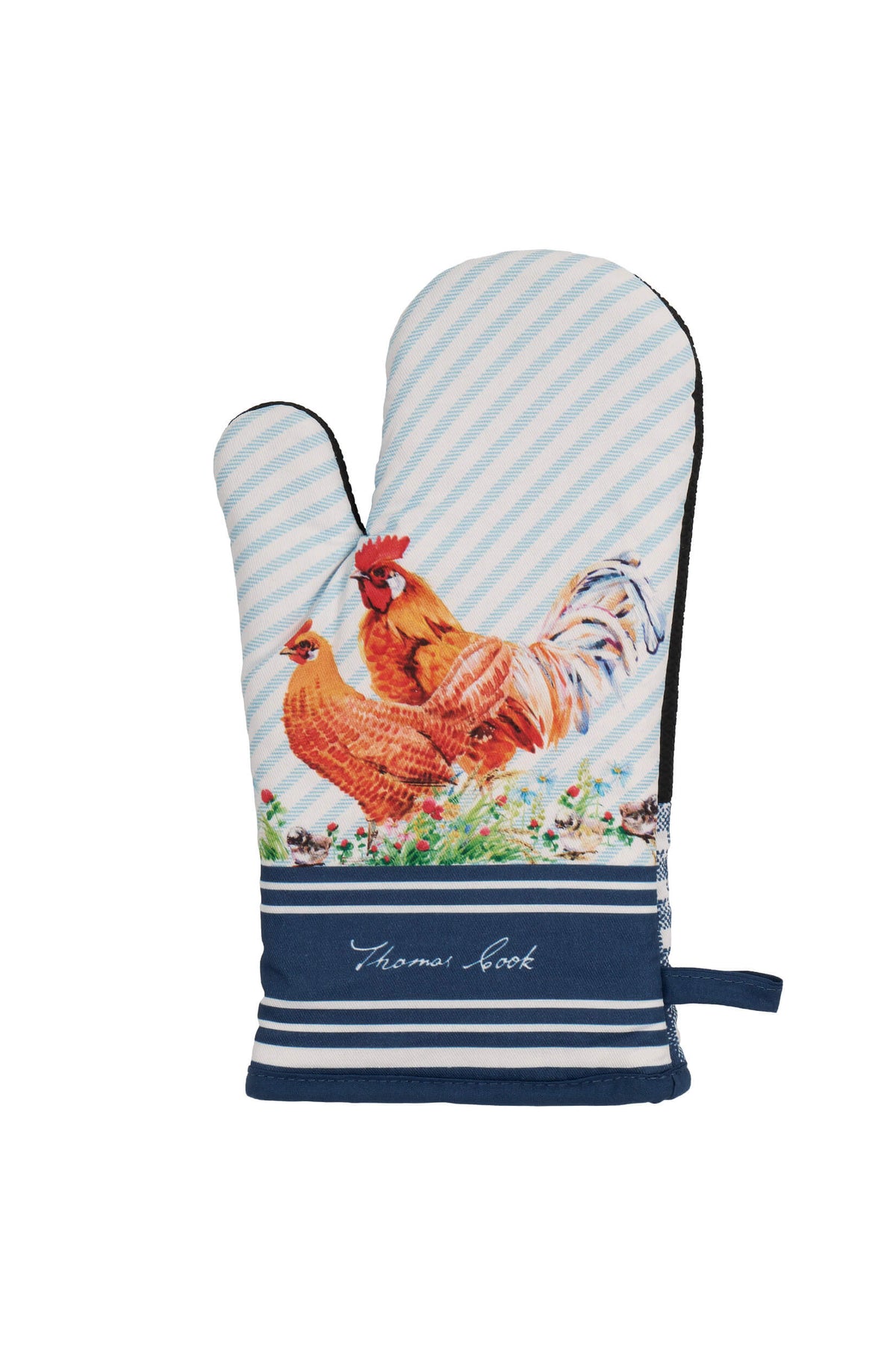 Thomas Cook Chickens Oven Mitt & Pot Holder