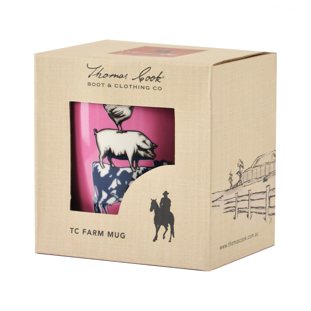 Thomas Cook Animal Pyramid Mug