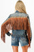 Grace in LA Women's Tassel Denim Jacket