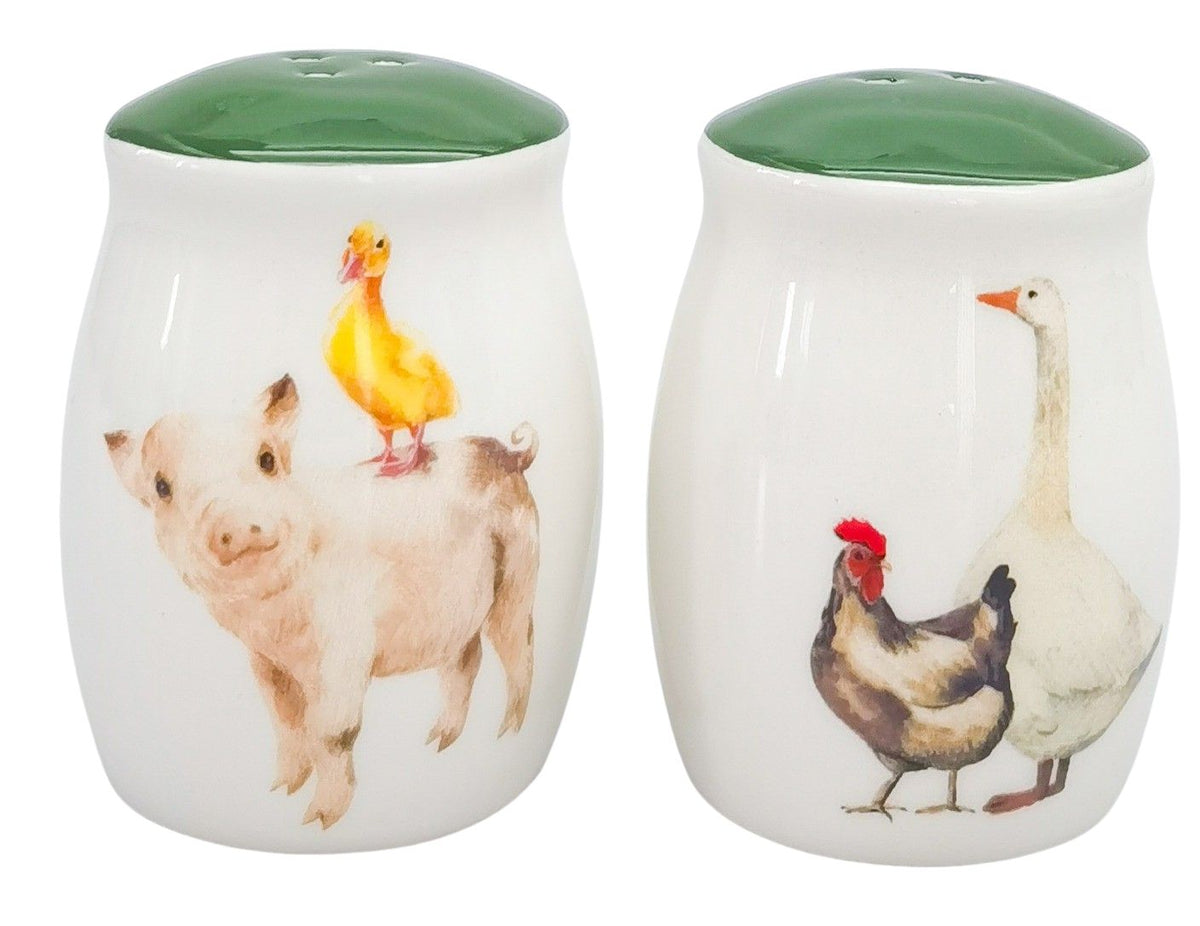 Urban Products FArm Yard Salt &amp; Pepper Shakers