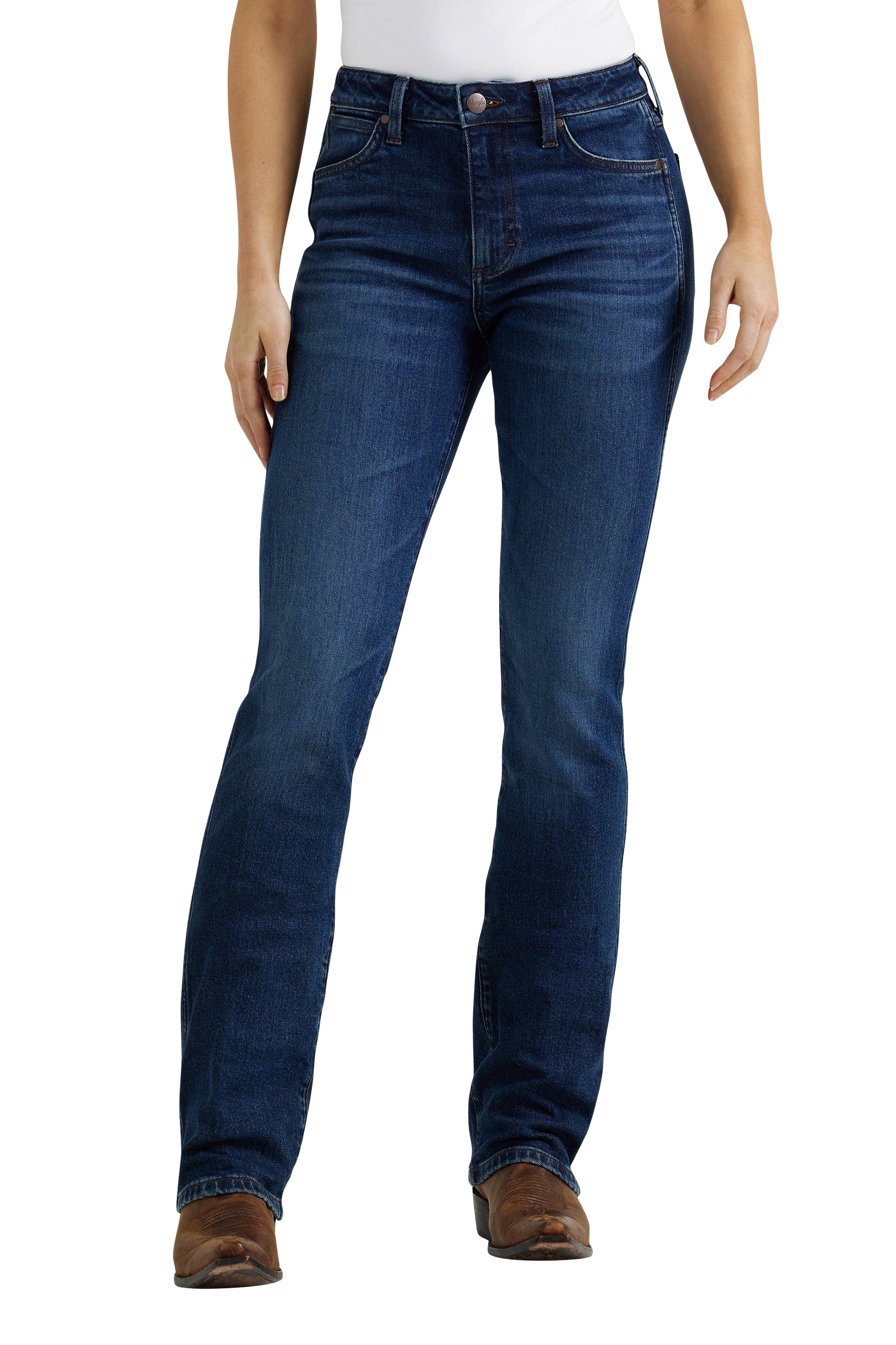Wrangler Women's Hi Rise Boot Cut Jean