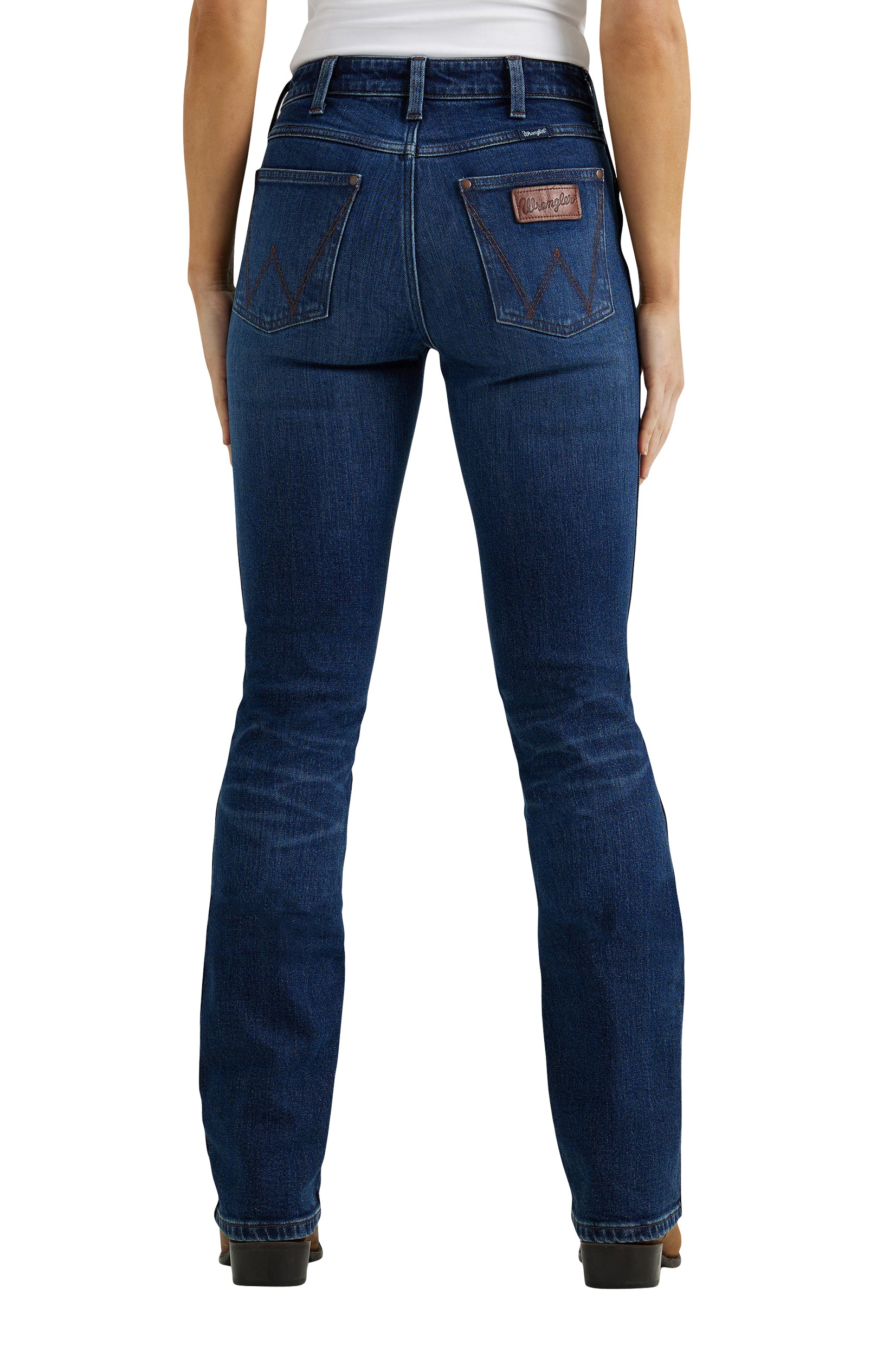 Wrangler Women's Hi Rise Boot Cut Jean