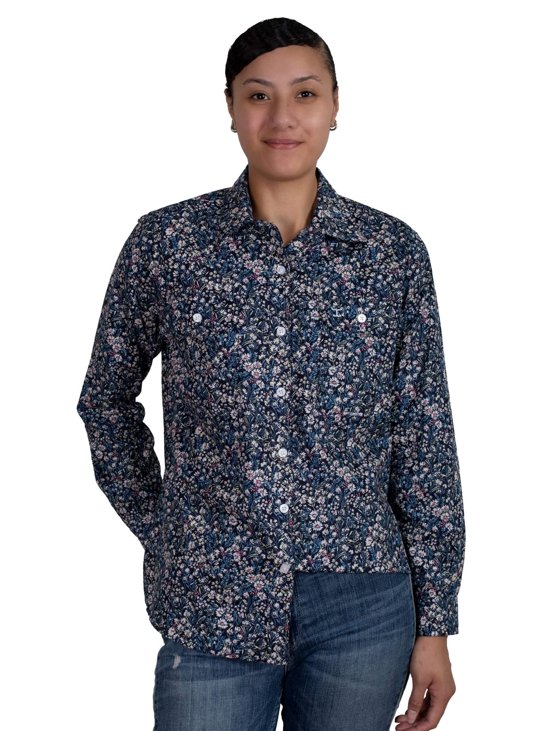 Just Country Women's Abbey Full Button L/S Shirt