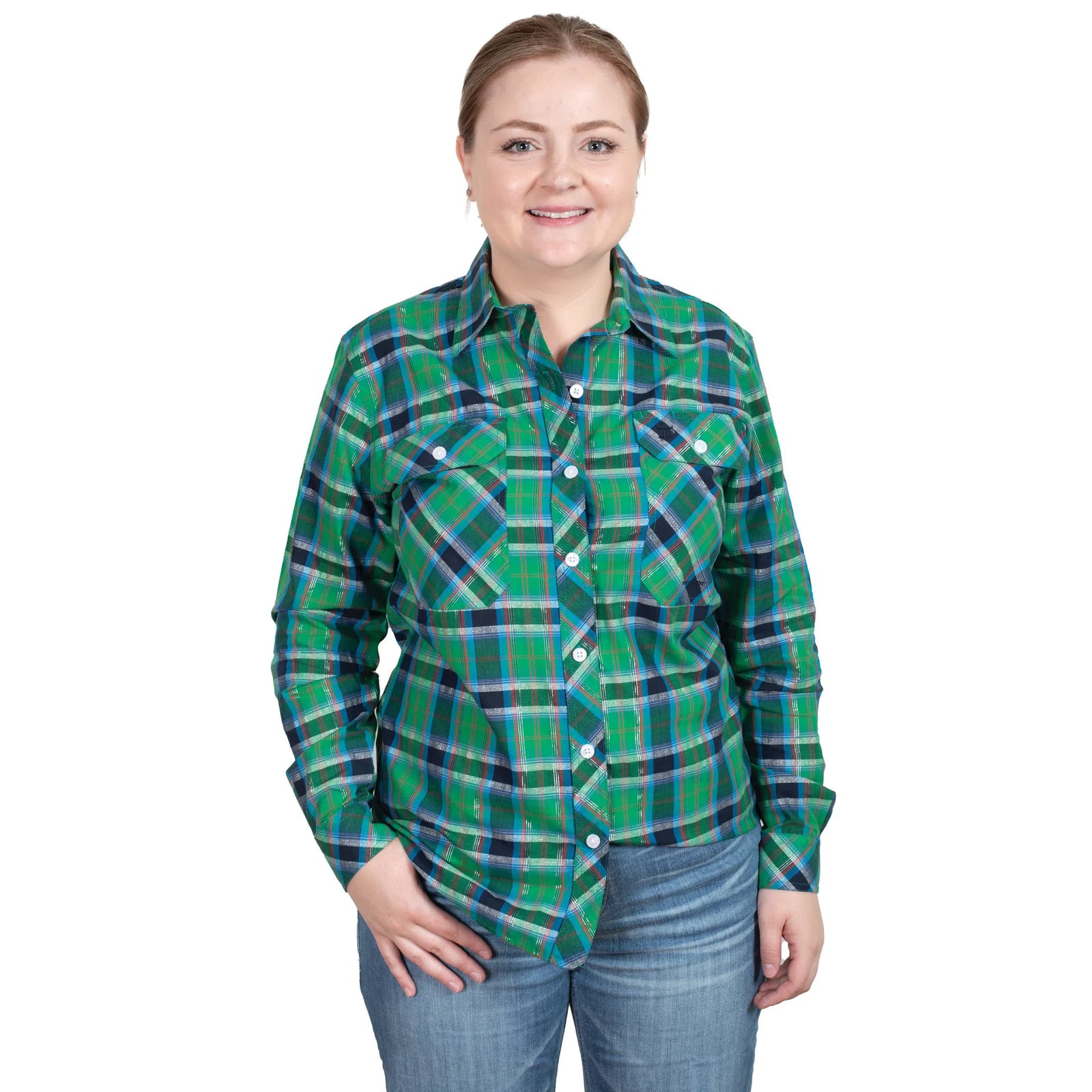 Just Country Women's Abbey Full Button L/S Shirt