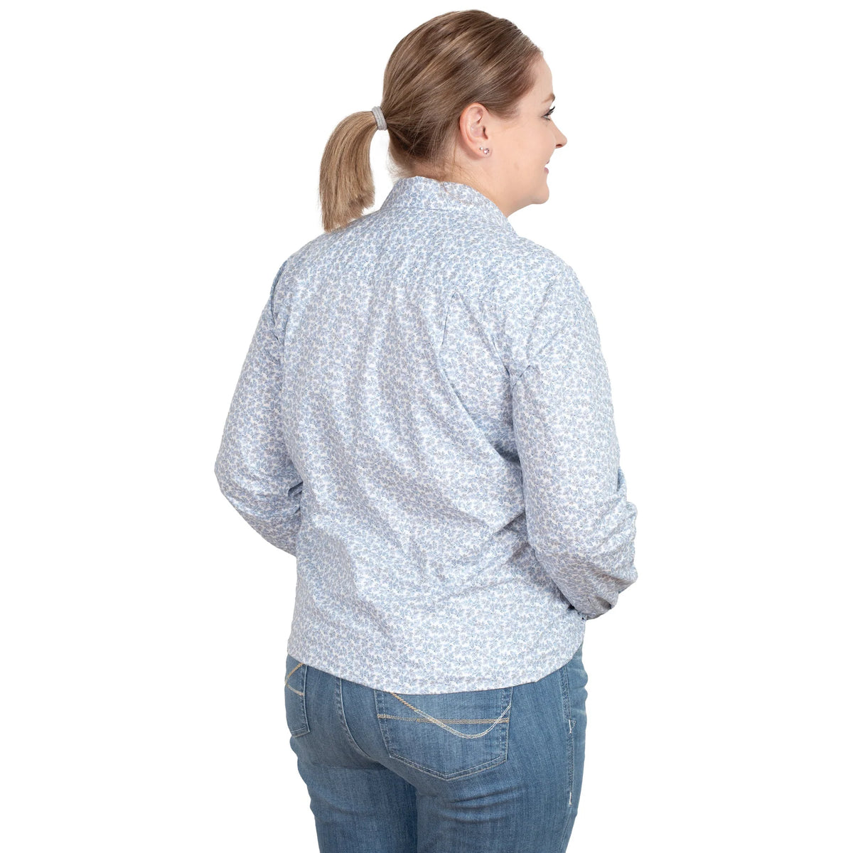 Just Country Women's Georgie Half Button L/S Shirt