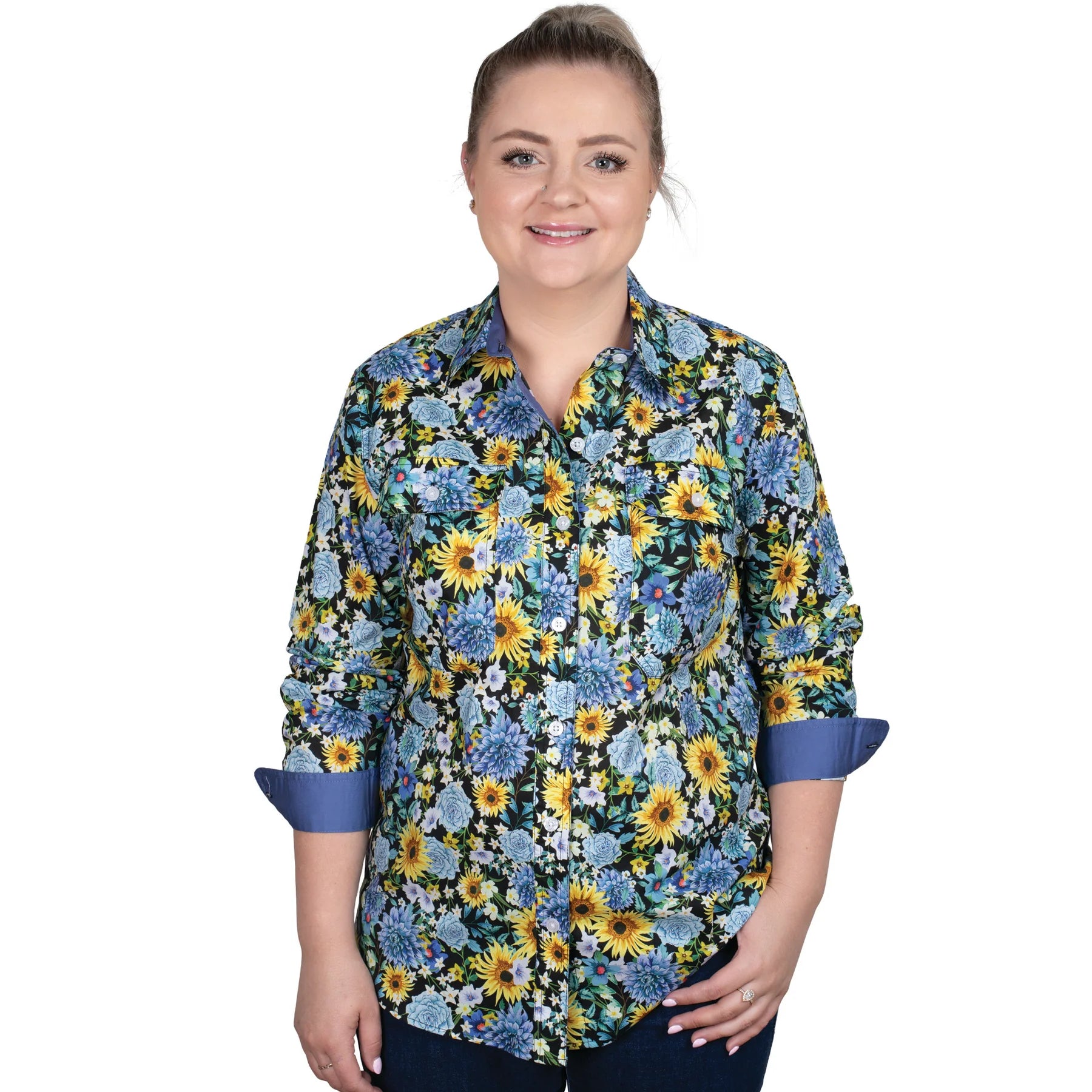 Just Country Women's Abbey Full Button L/S Shirt