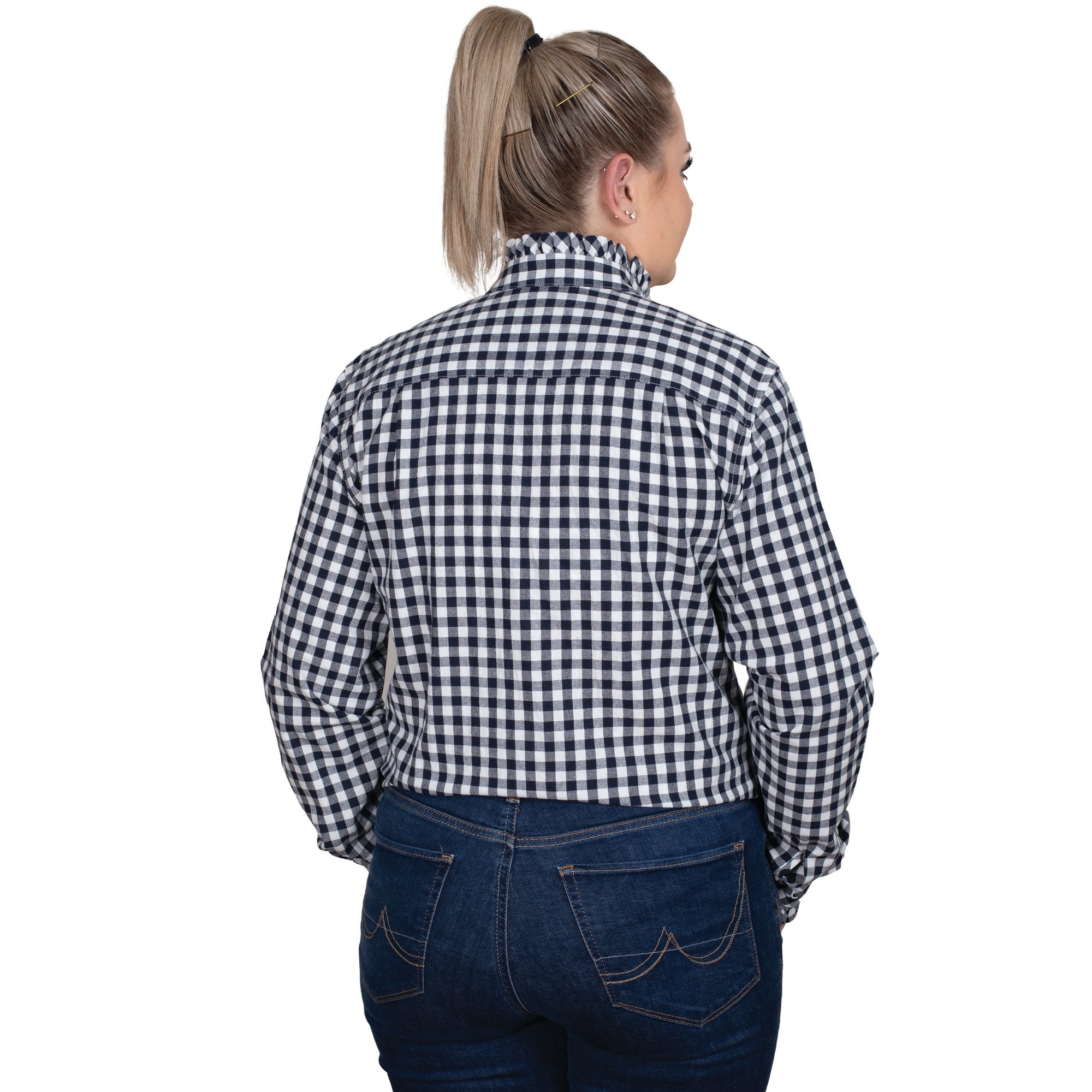 Just Country Women's Abbey Frills Full Button Workshirt