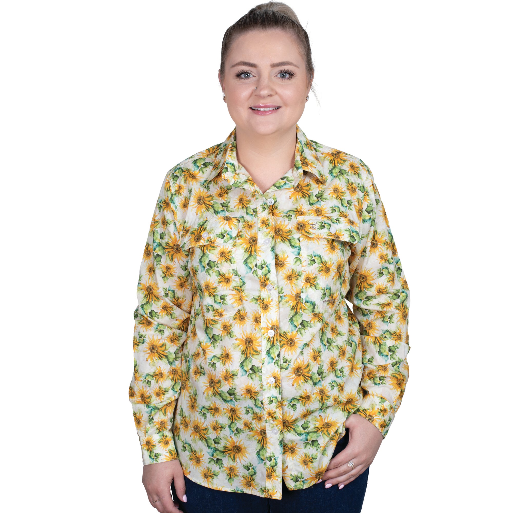 Just Country Women's Abbey Full Button Workshirt
